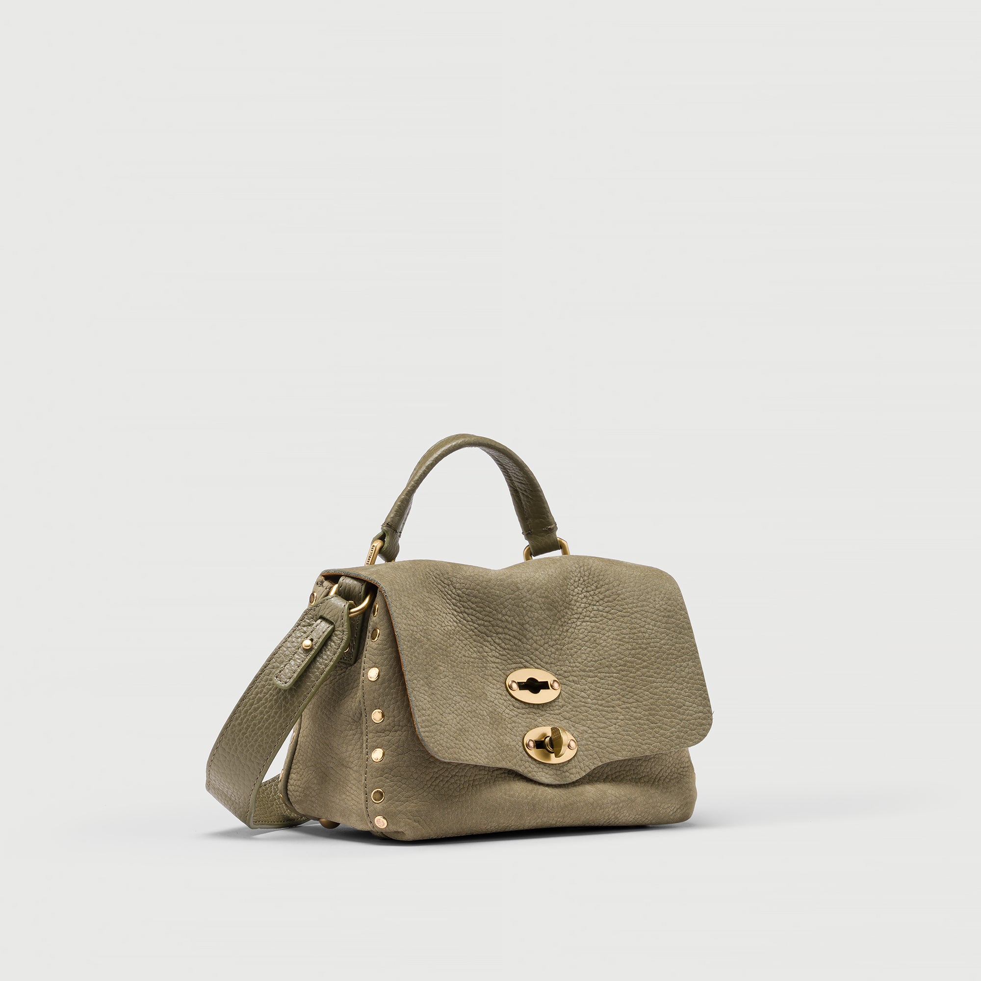 Zanellato Postina® Baby borsa a mano verde nabuk