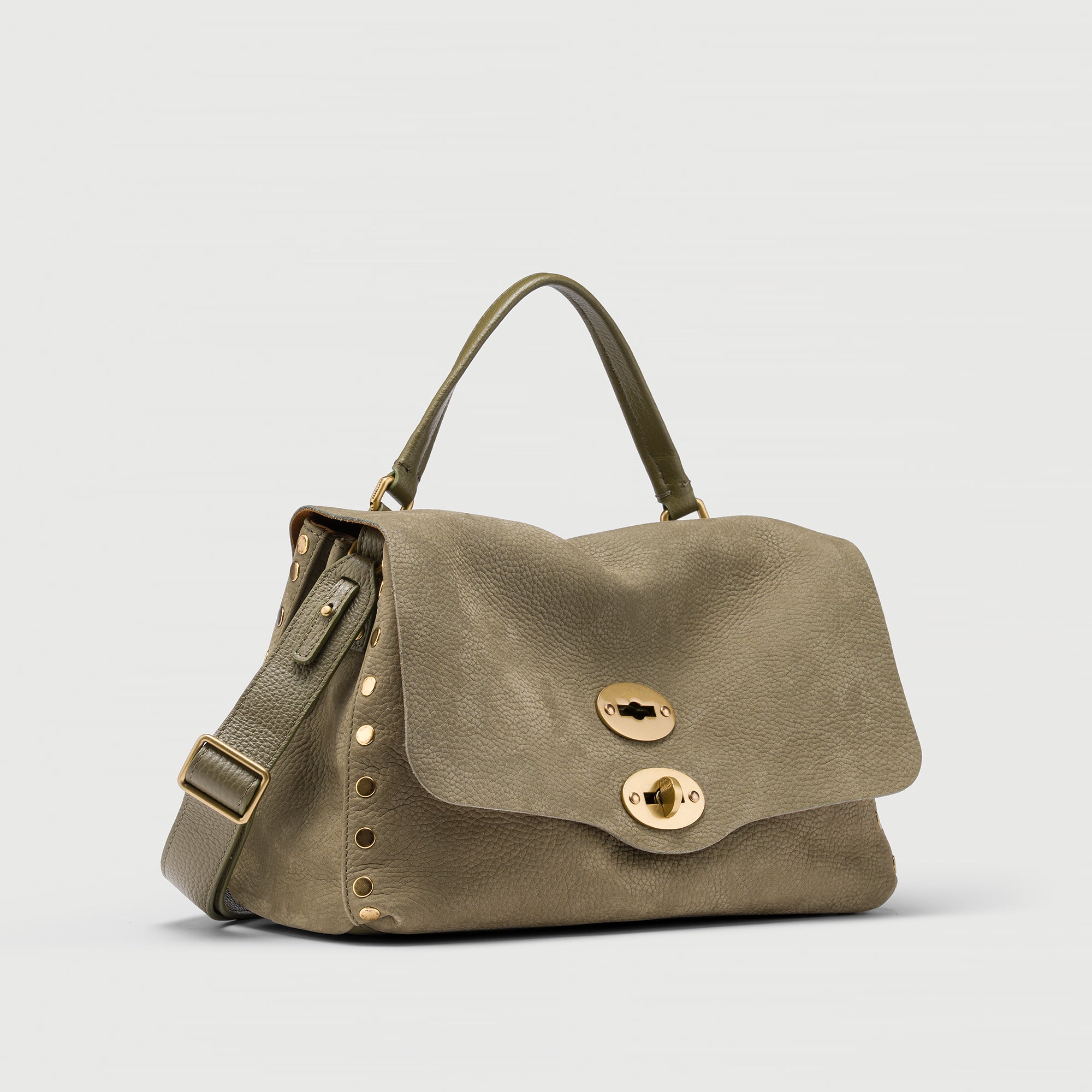 Zanellato Postina® S borsa verde Altopiano di Asiago in nabuk