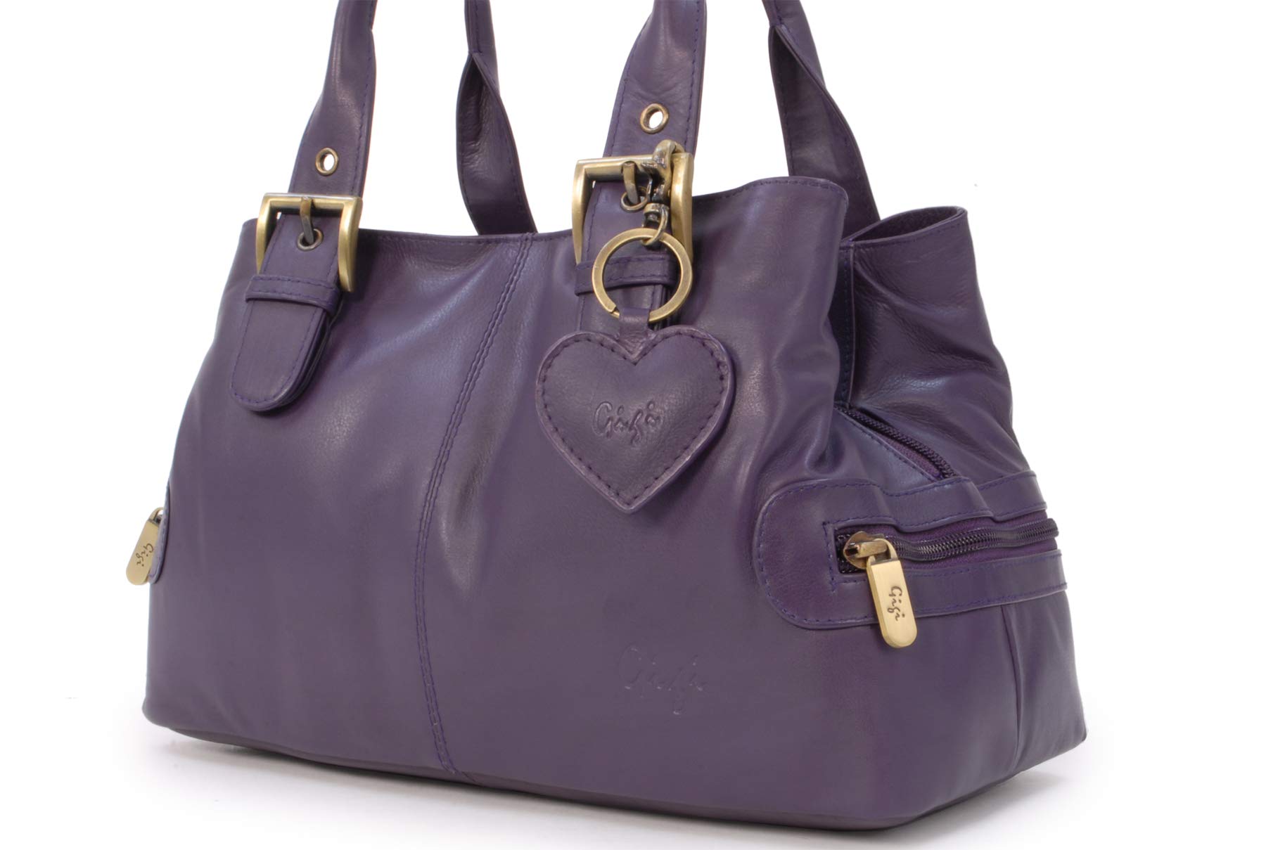 Gigi Othello Collection 6165 borsa tote in pelle multitasche