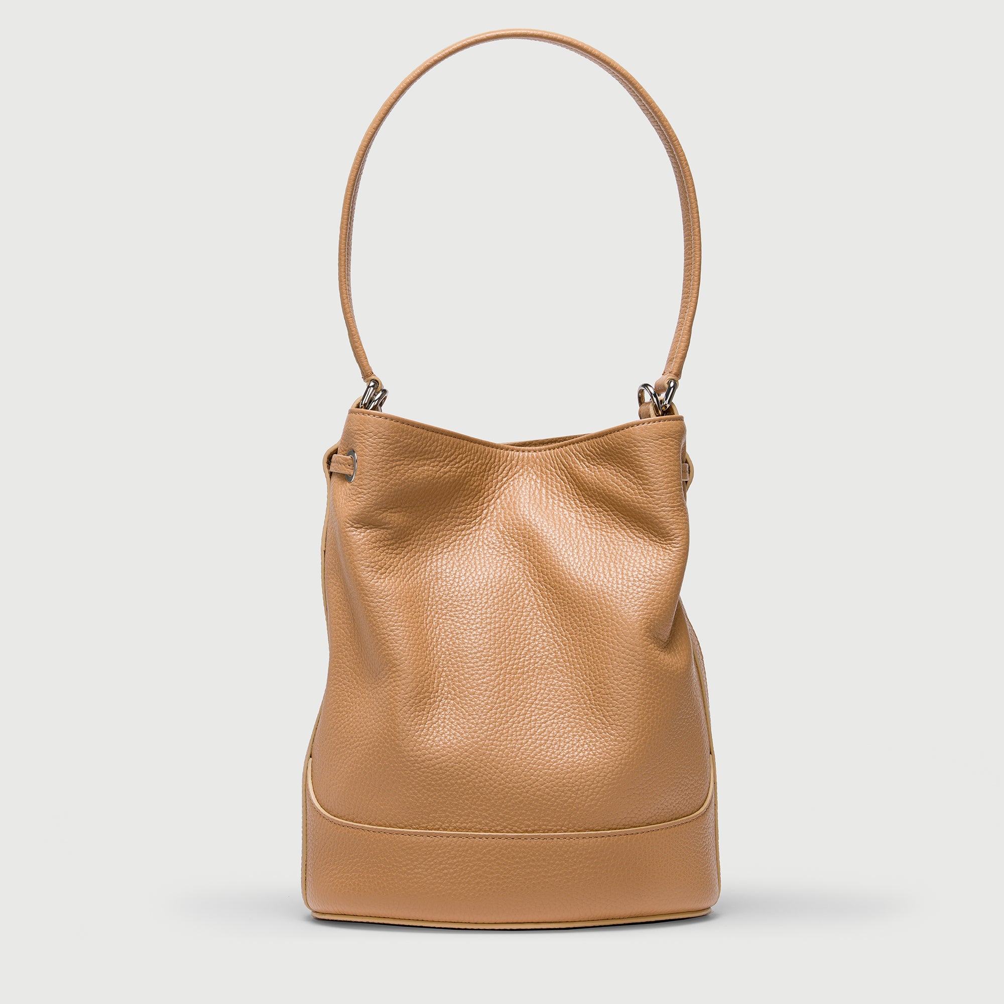 Zanellato Mondà® Small borsa S Brown Cantucci in pelle martellata