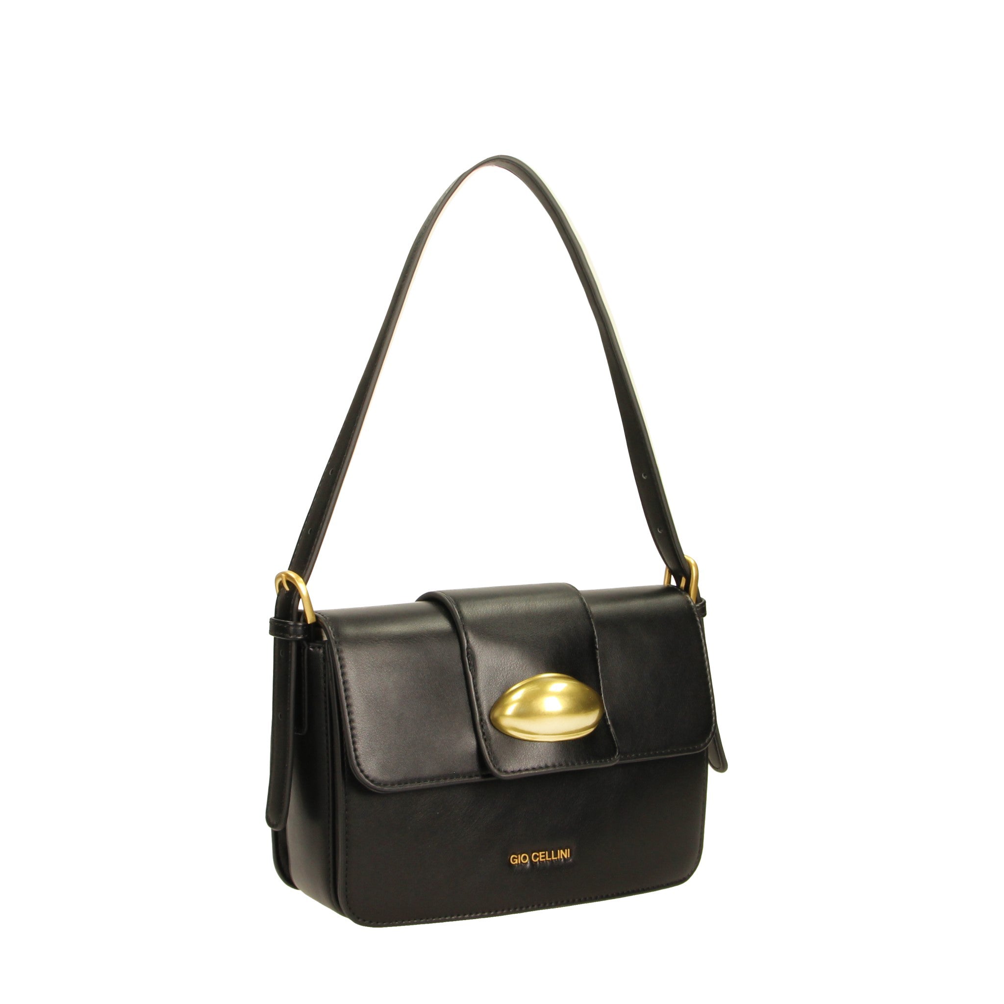 Gio Cellini MINI BAGS mini bag Pitone, Bordeaux, Nero a spalla