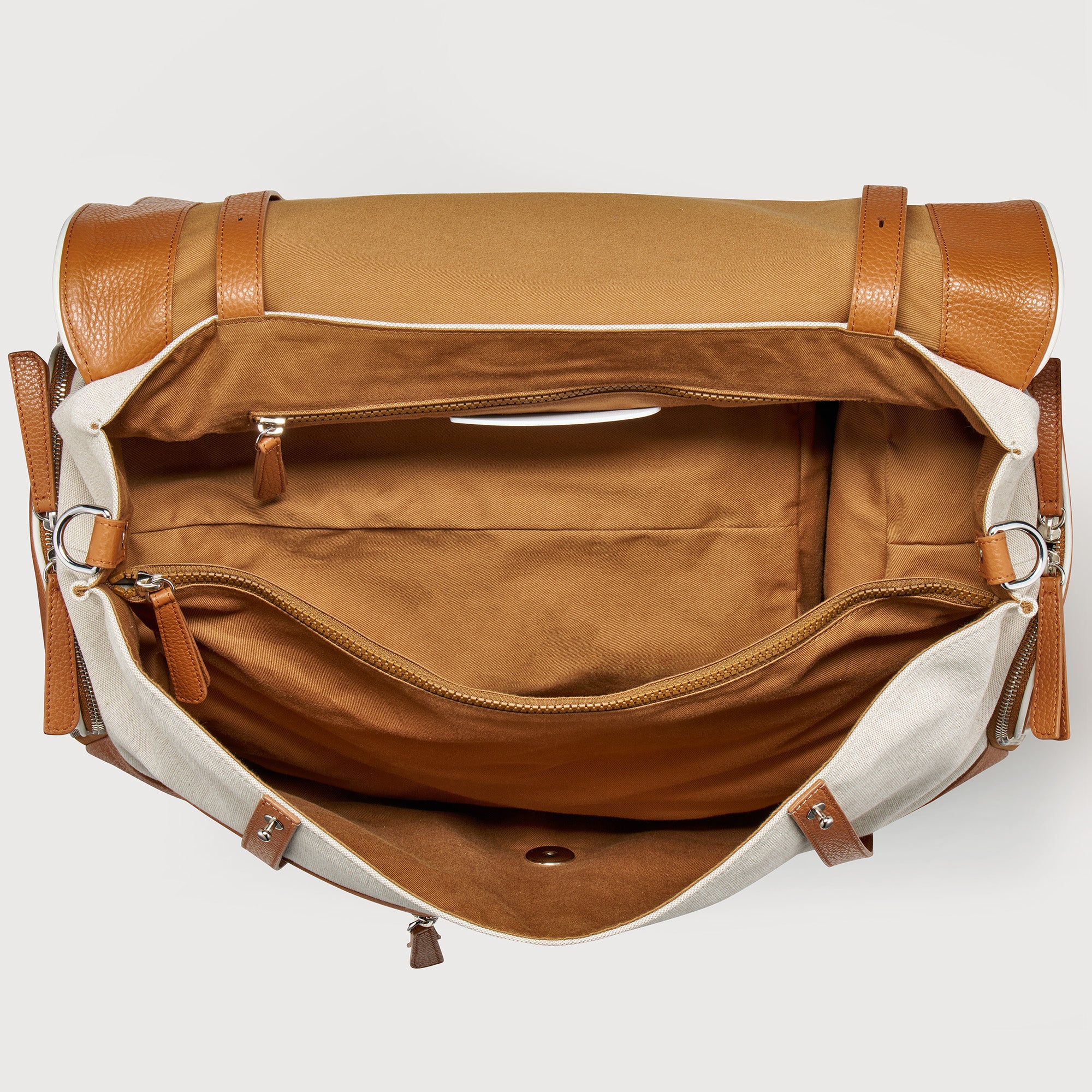 Zanellato Racquet Club EXTRA LARGE POSTINA borsa XL in pelle martellata