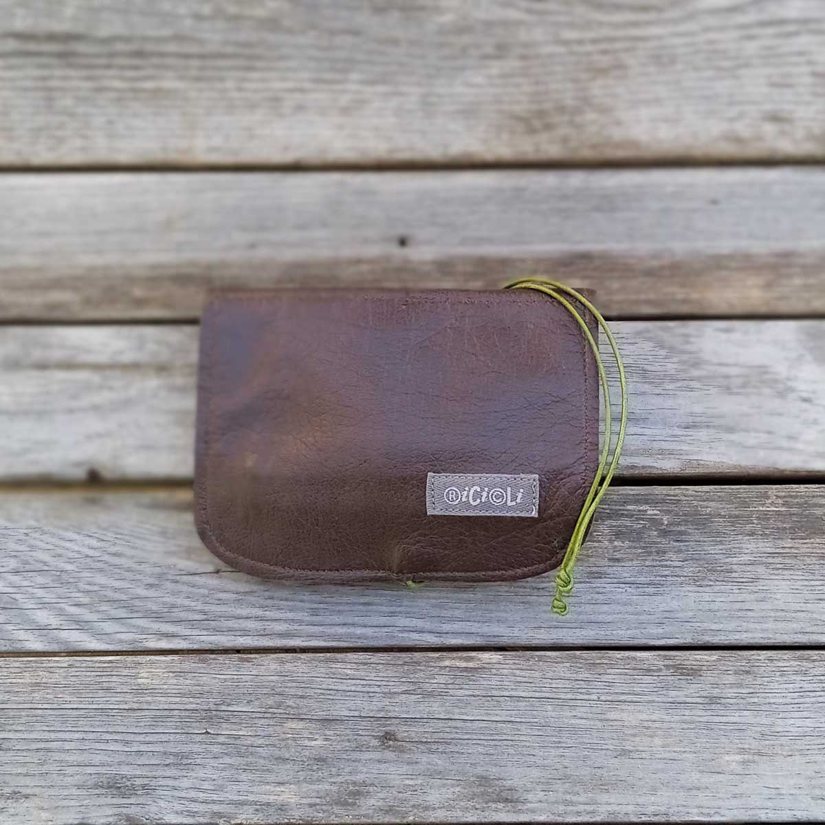 Ricicli Design Accessori Porta tabacco n°05 in pelle recuperata