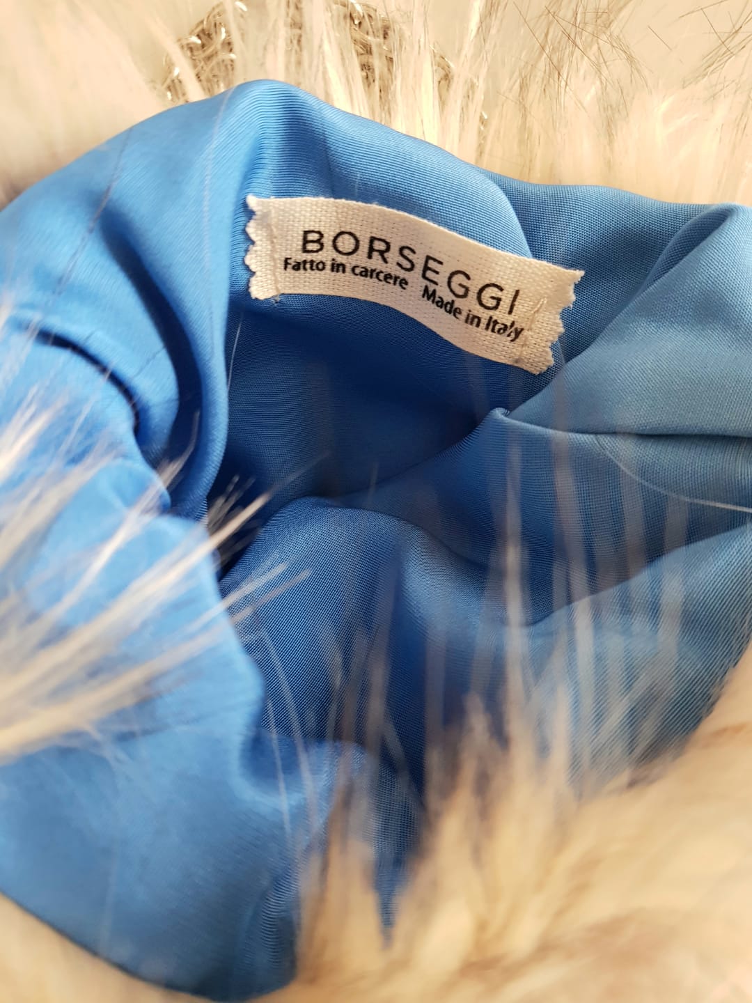 Borseggi Tibetane La Pelosa borsa a tracolla Bluette