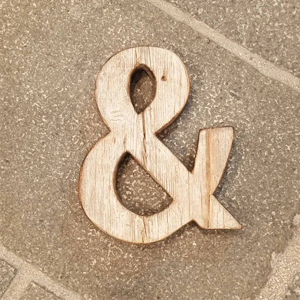 Ricicli Design Casa Lettera & decorazione in legno
