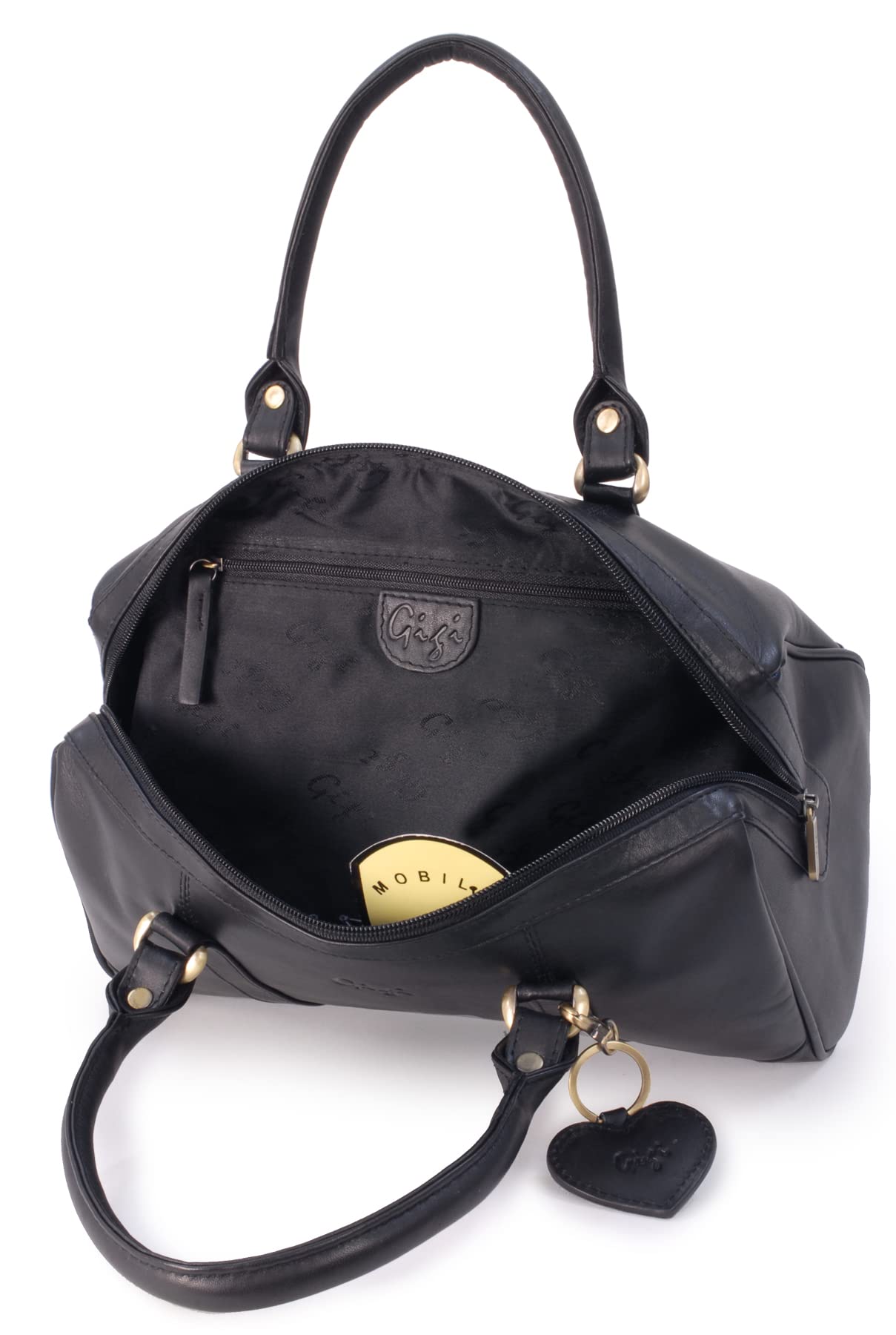 Gigi Othello Collection 5067 borsa a bauletto media in pelle