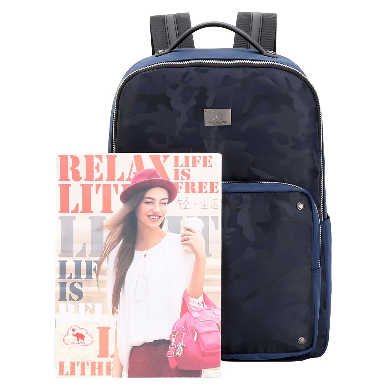 OIWAS Backpacks zaino casual uomo