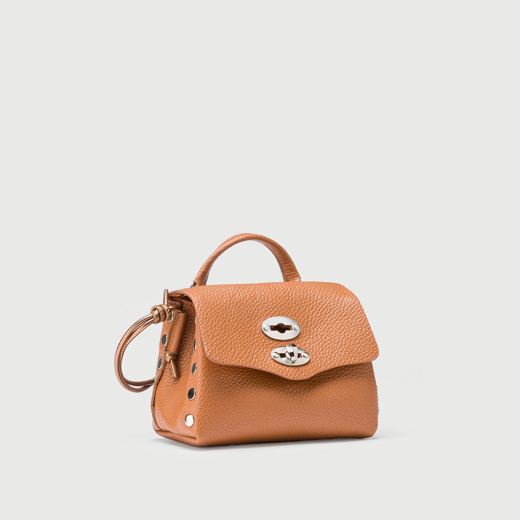 Zanellato Postina® SBABY borsa beige Pietra Ligure in pelle laminata