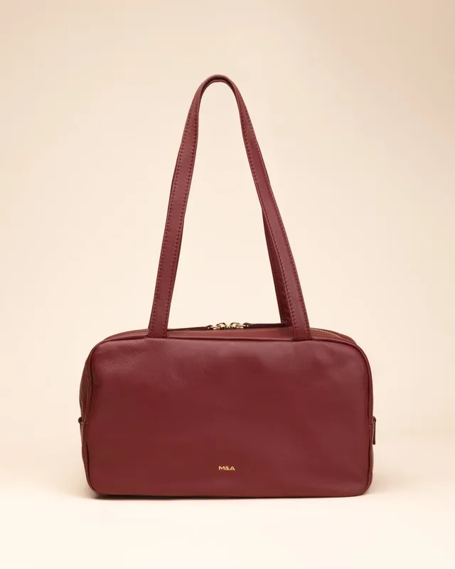 Marks&Angels Borse a Spalla Mirca Cremisi borsa a spalla in pelle