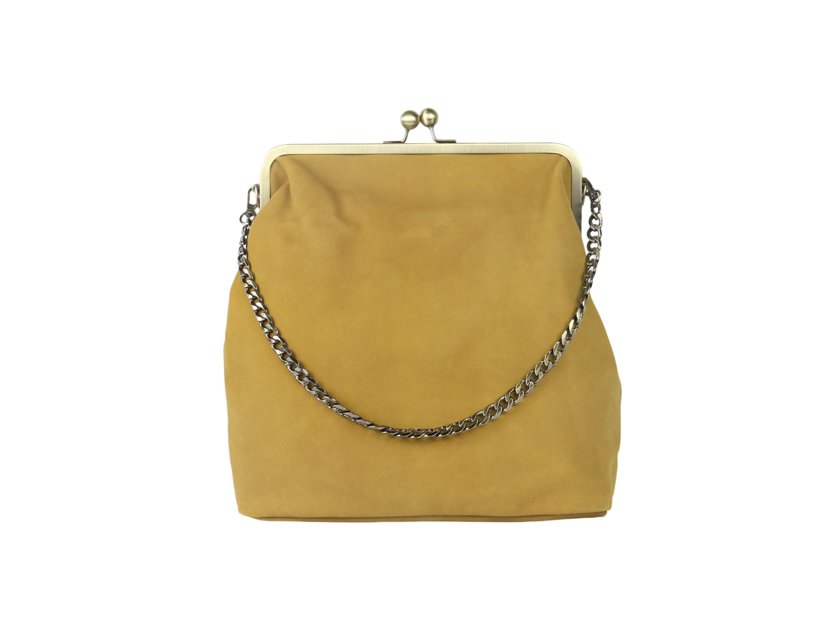 Crazy Lou Sac en cuir 7417 borsa in pelle con fermaglio