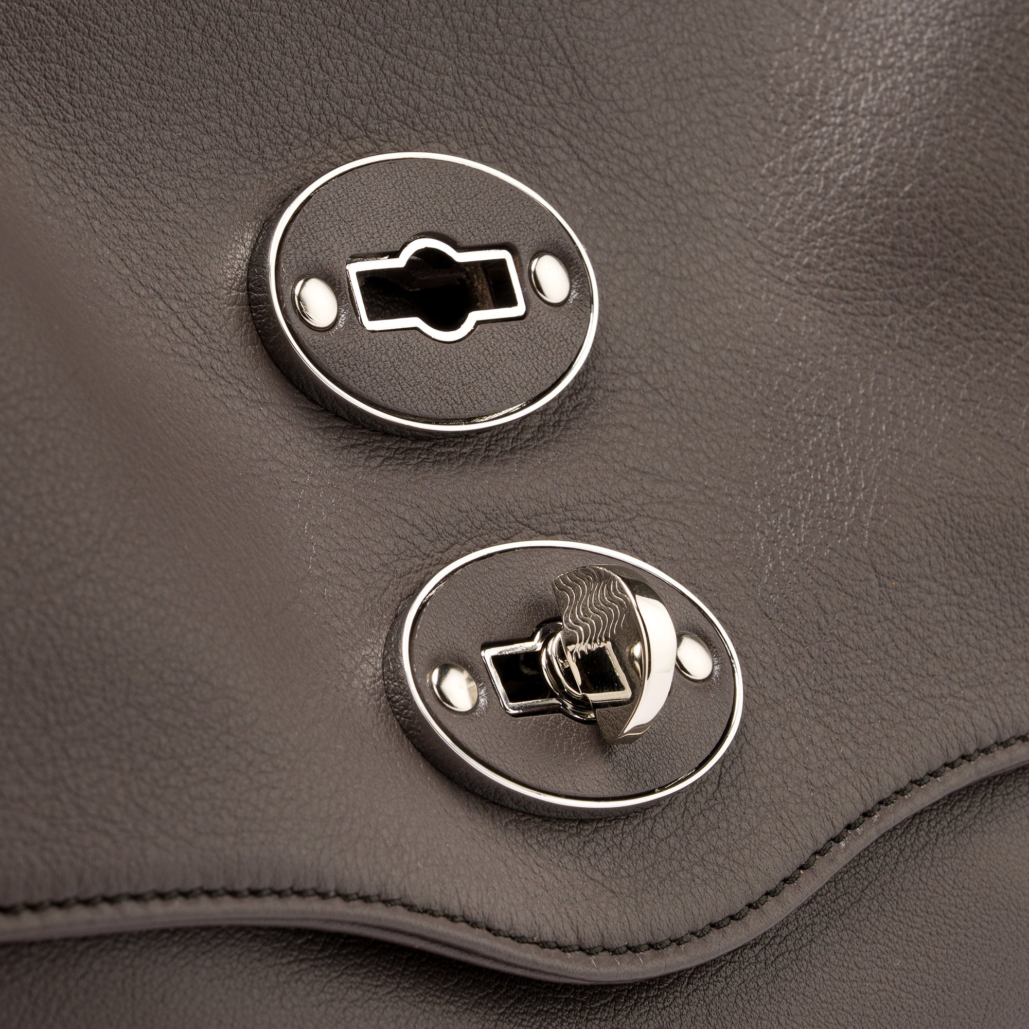 Zanellato Postina® M borsa marrone Marengo pelle liscia