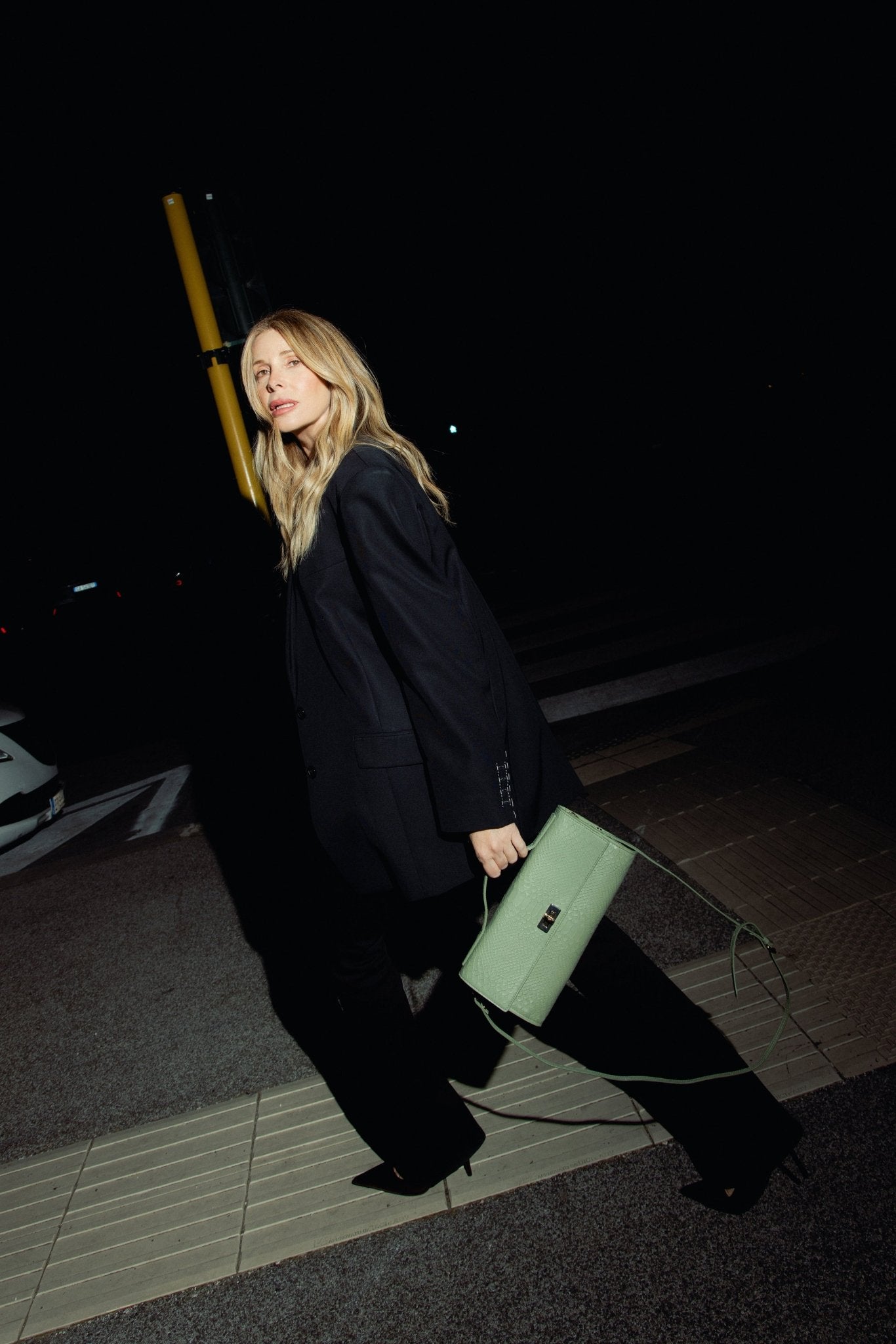 Marks&Angels Borse a Mano Monni Olive borsa a mano in pelle