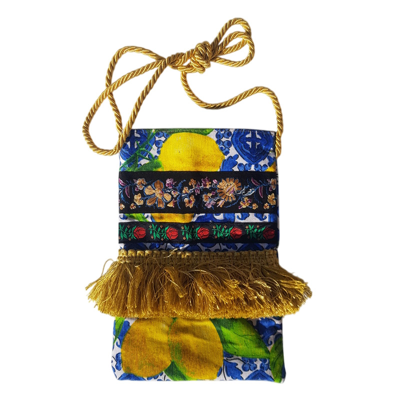 Borseggi Tibetane – le tracolla Tibetana frange 02 borsa tracolla