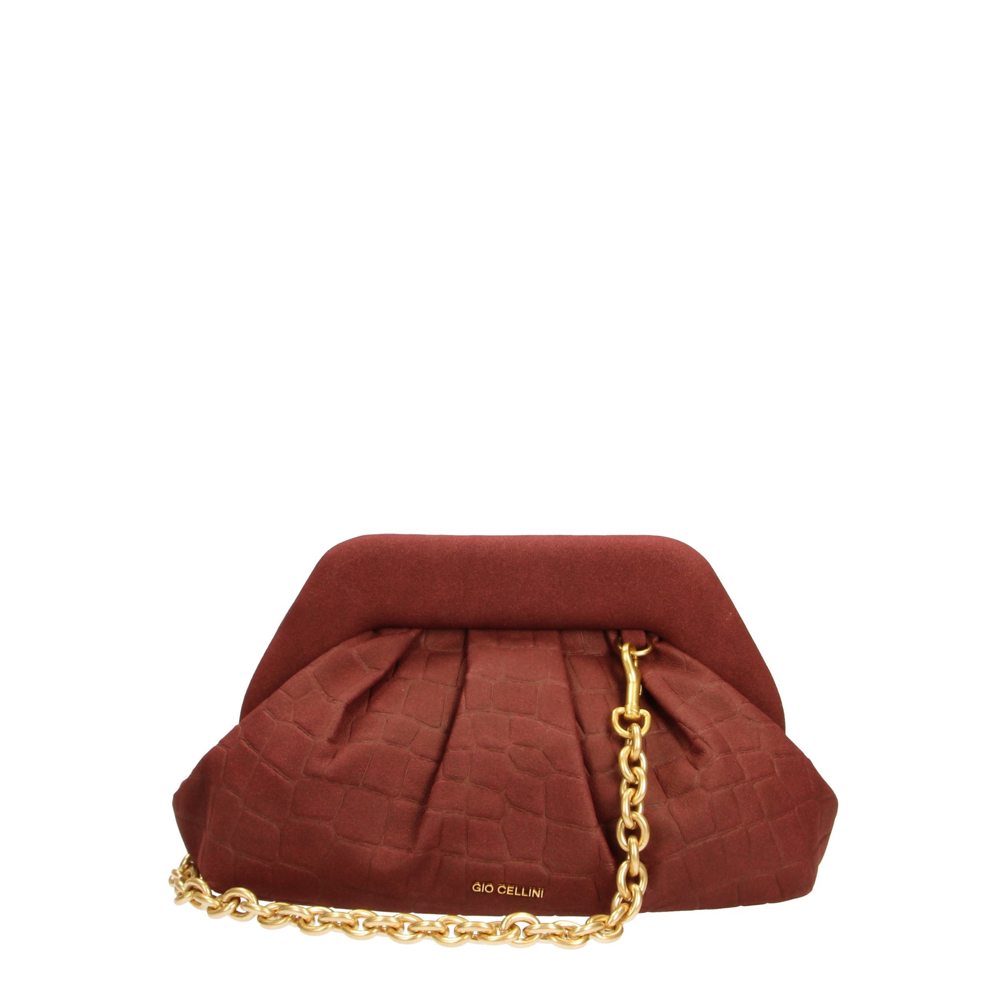 Gio Cellini MINI BAGS CLUTCH CLUTCH eco-camoscio Verde