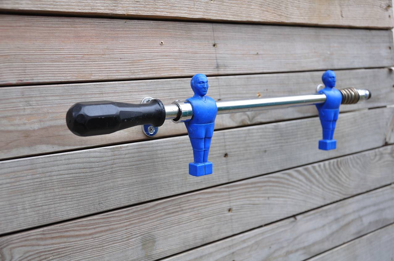 Ricicli Design Casa Attaccapanni Balilla Blu, 2 Omini 49 cm