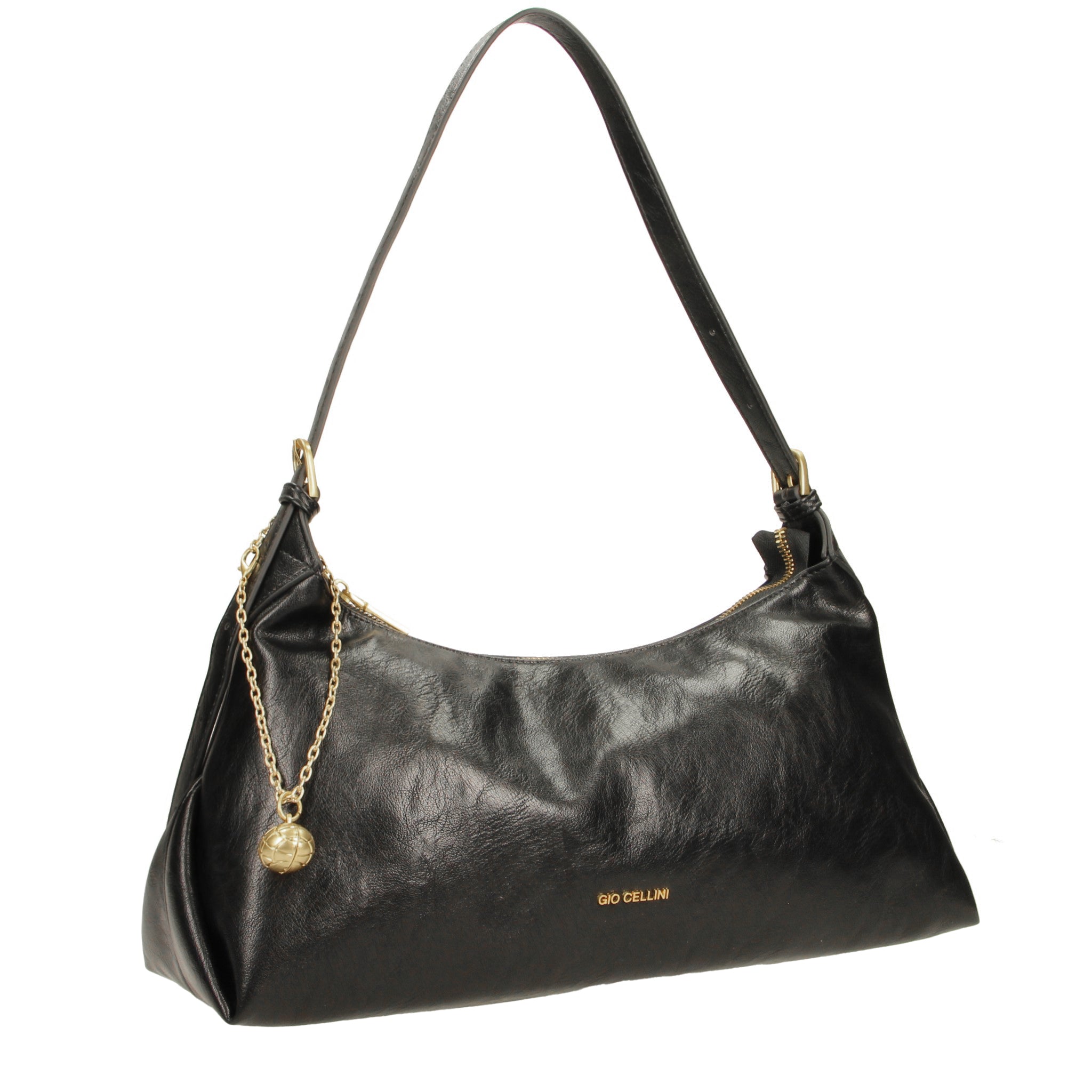 Gio Cellini BORSE BORSA eco-camoscio Marrone effetto cocco
