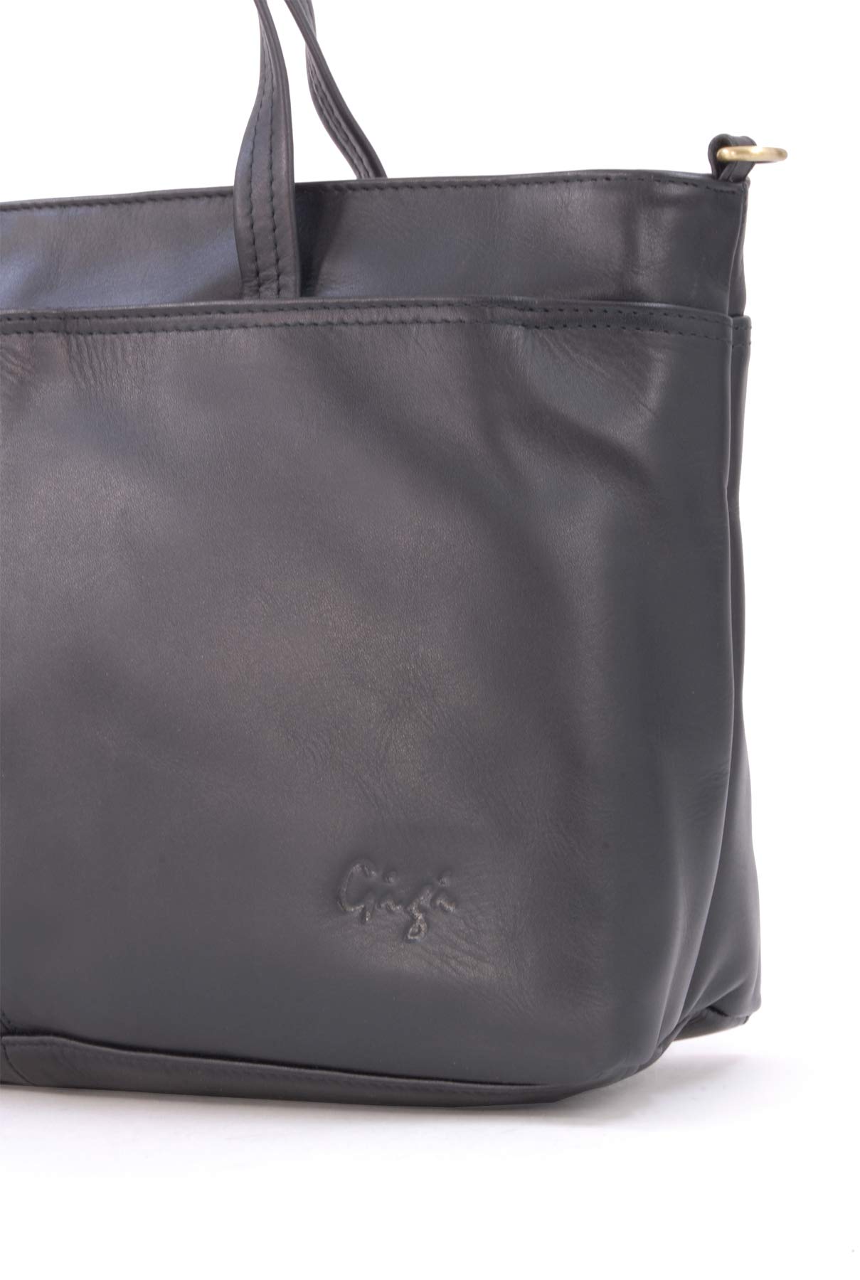Gigi Othello Collection 6490 borsa da lavoro in pelle marrone antico