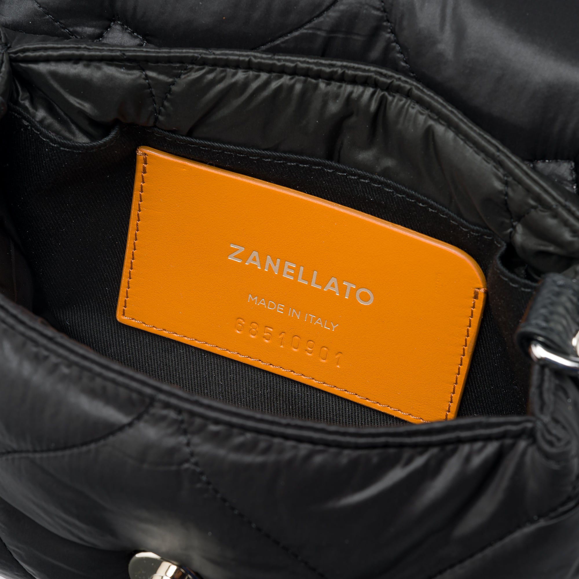 Zanellato Postina® Baby borsa a mano nera in nylon