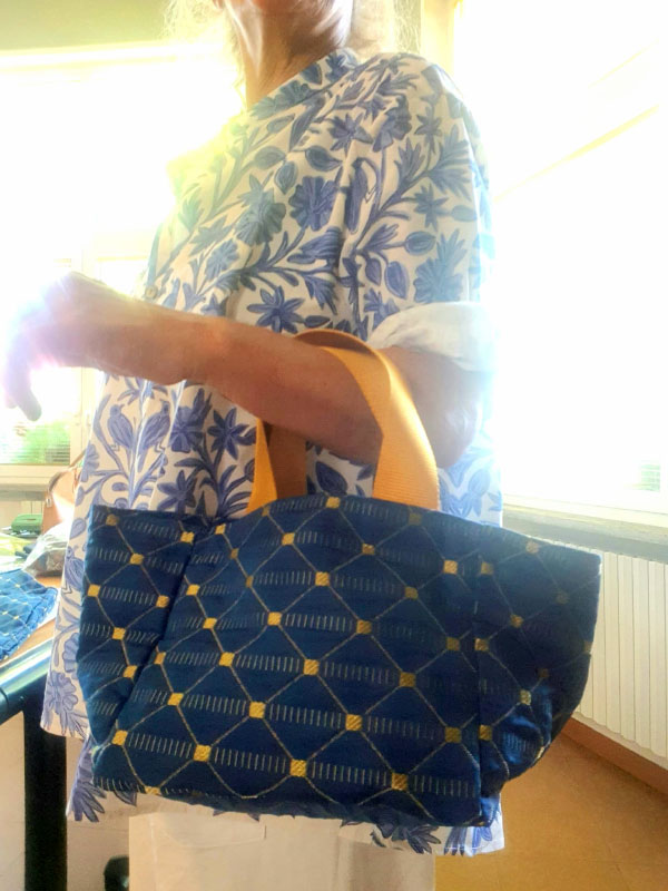 Borseggi Shopper Anna 01 borsa shopper tessuti di fine serie