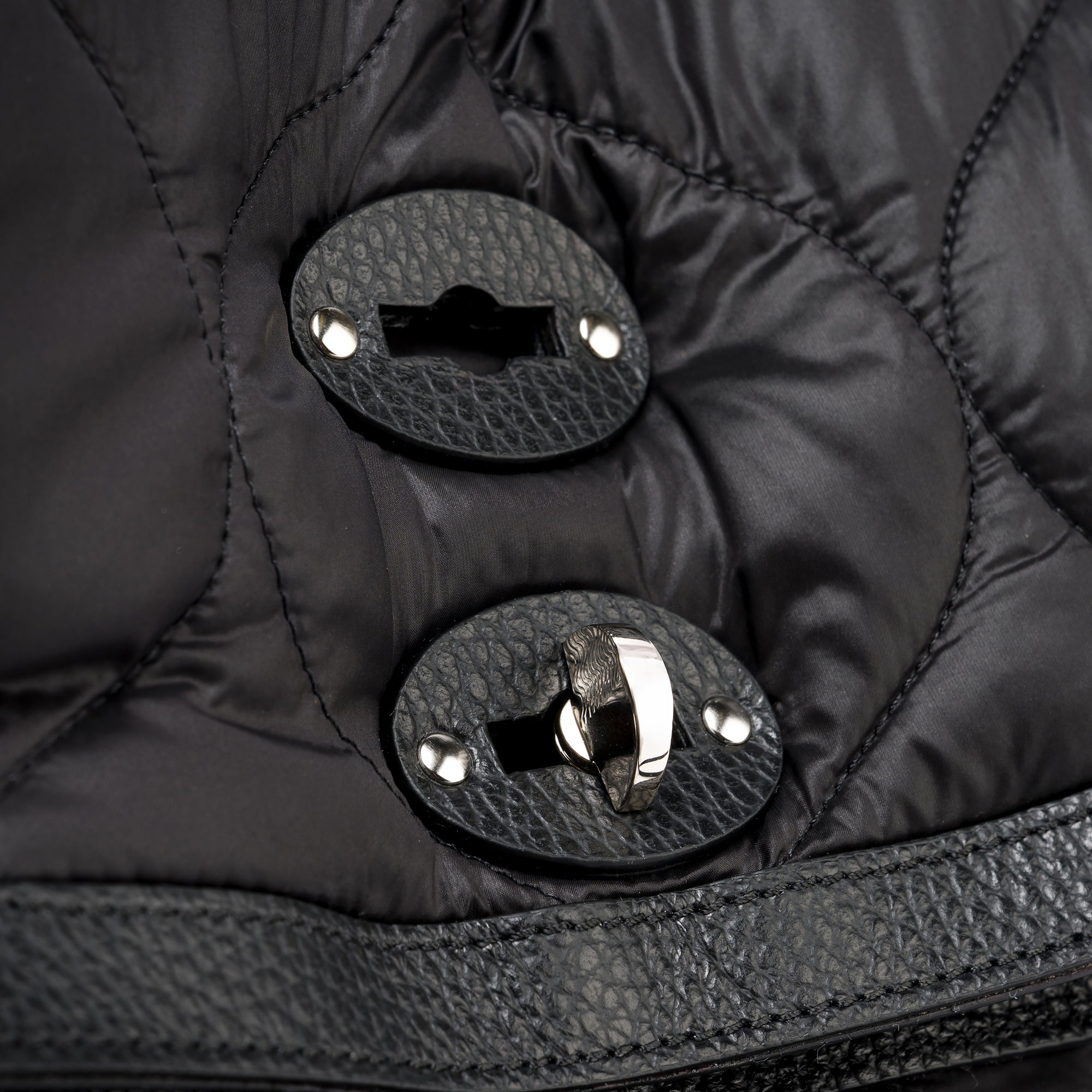 Zanellato A' Spasso® M borsa nera in tessuto leggero