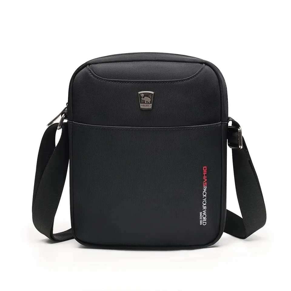 OIWAS Crossbody Bags mini borsa a tracolla nera in nylon