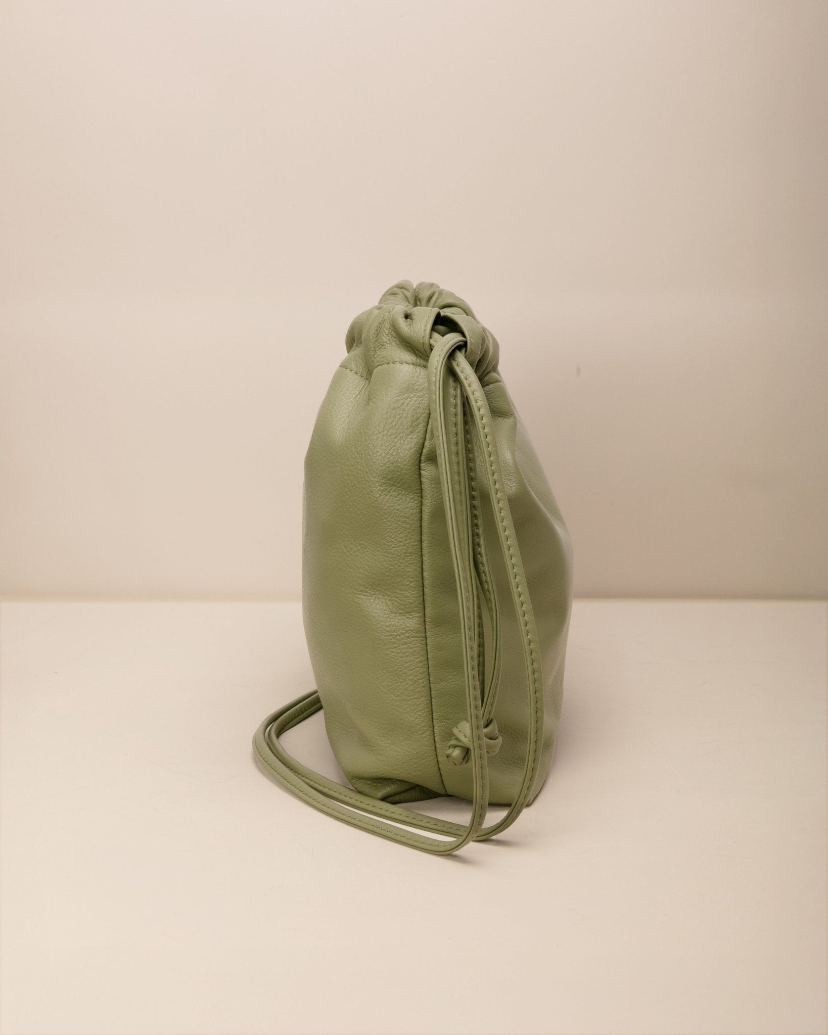 Marks&Angels Mini Sabri New borsa a spalla Olive in pelle