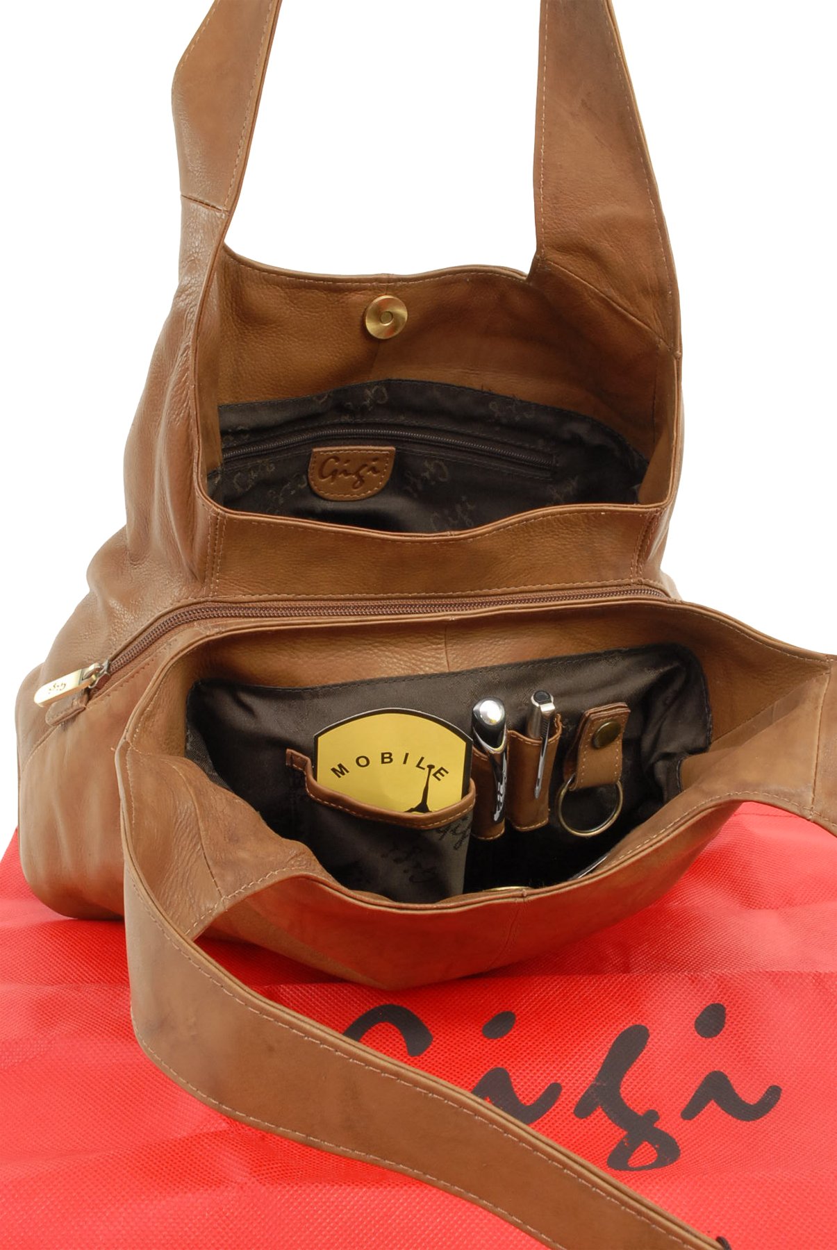 Gigi Othello Collection 4326 borsa tote in pelle