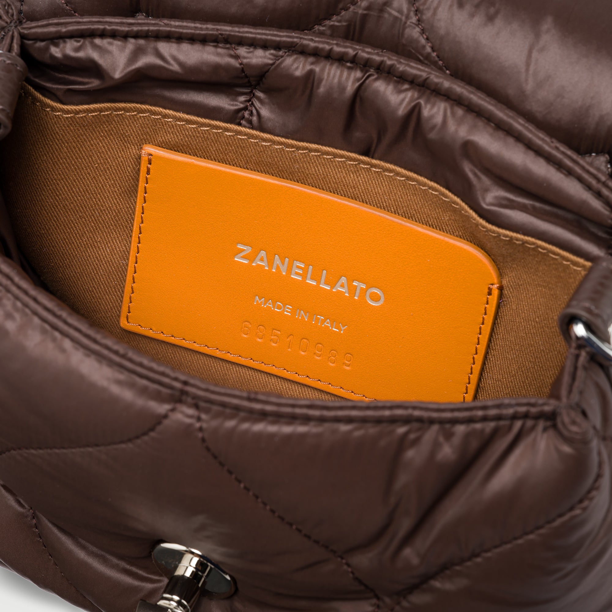 Zanellato Postina® BABY borsa marrone in nylon leggero