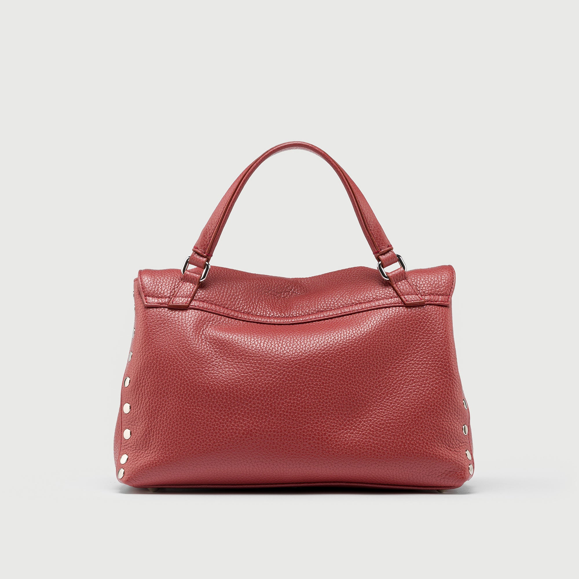 Zanellato Postina® S borsa rossa Radicchio di Treviso in pelle martellata