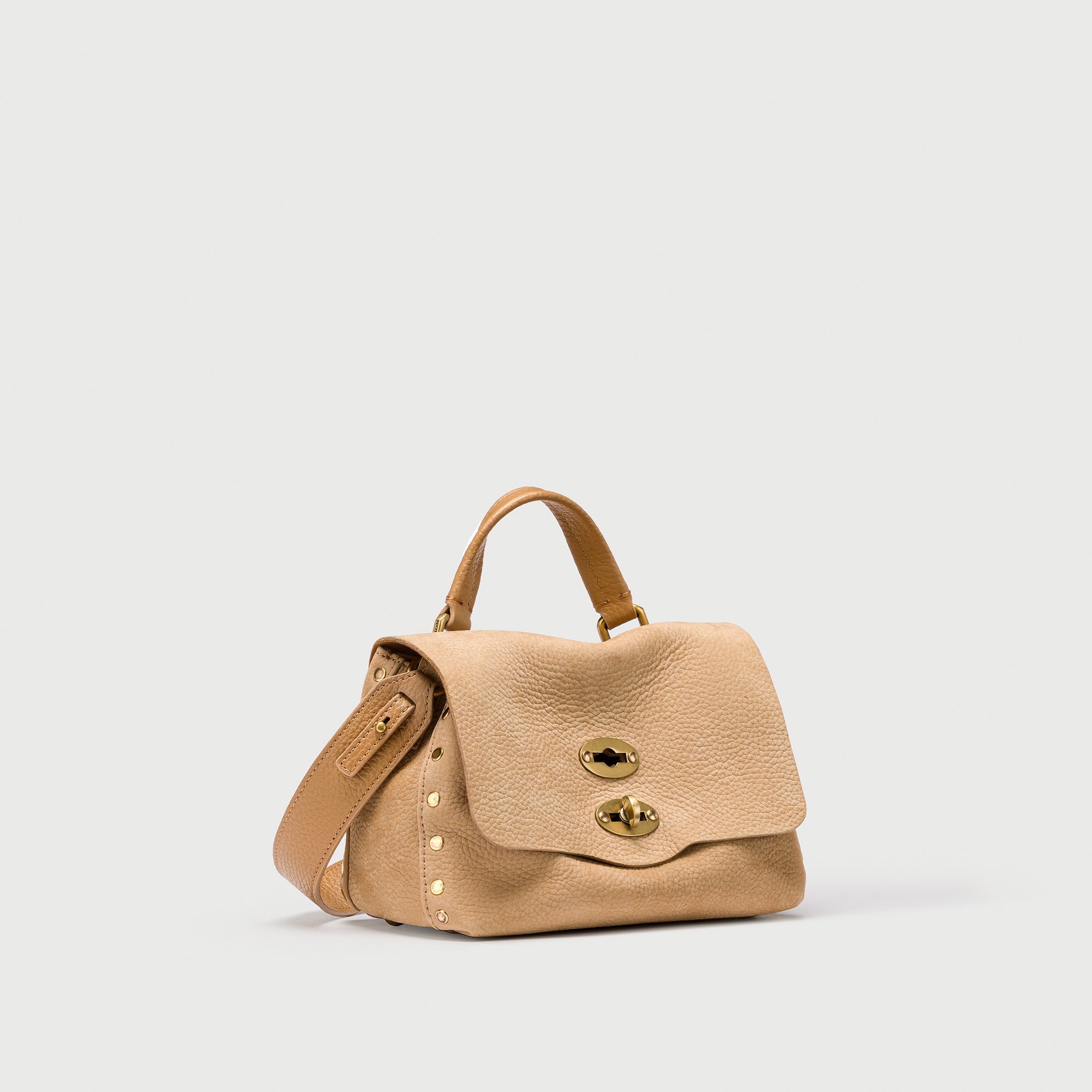 Zanellato Postina® Baby borsa beige San Gimignano in nabuk