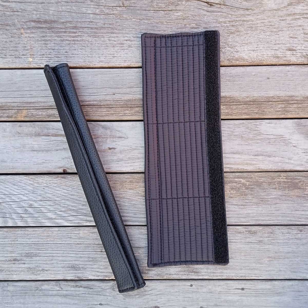 Ricicli Design Borse Spallacci per zaino neri universali per tracolla da 3 cm