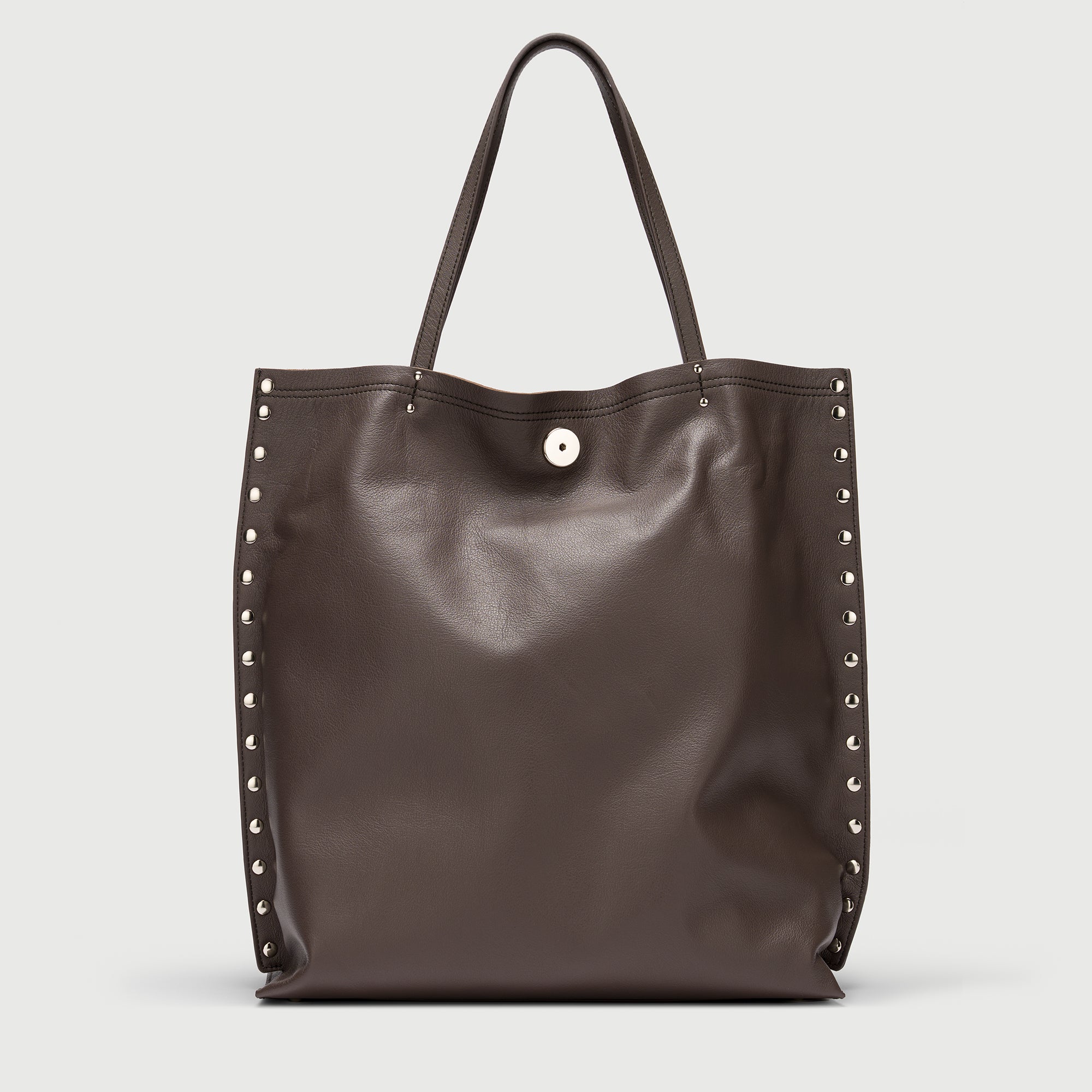 Zanellato A' Spasso® M borsa marrone pelle liscia