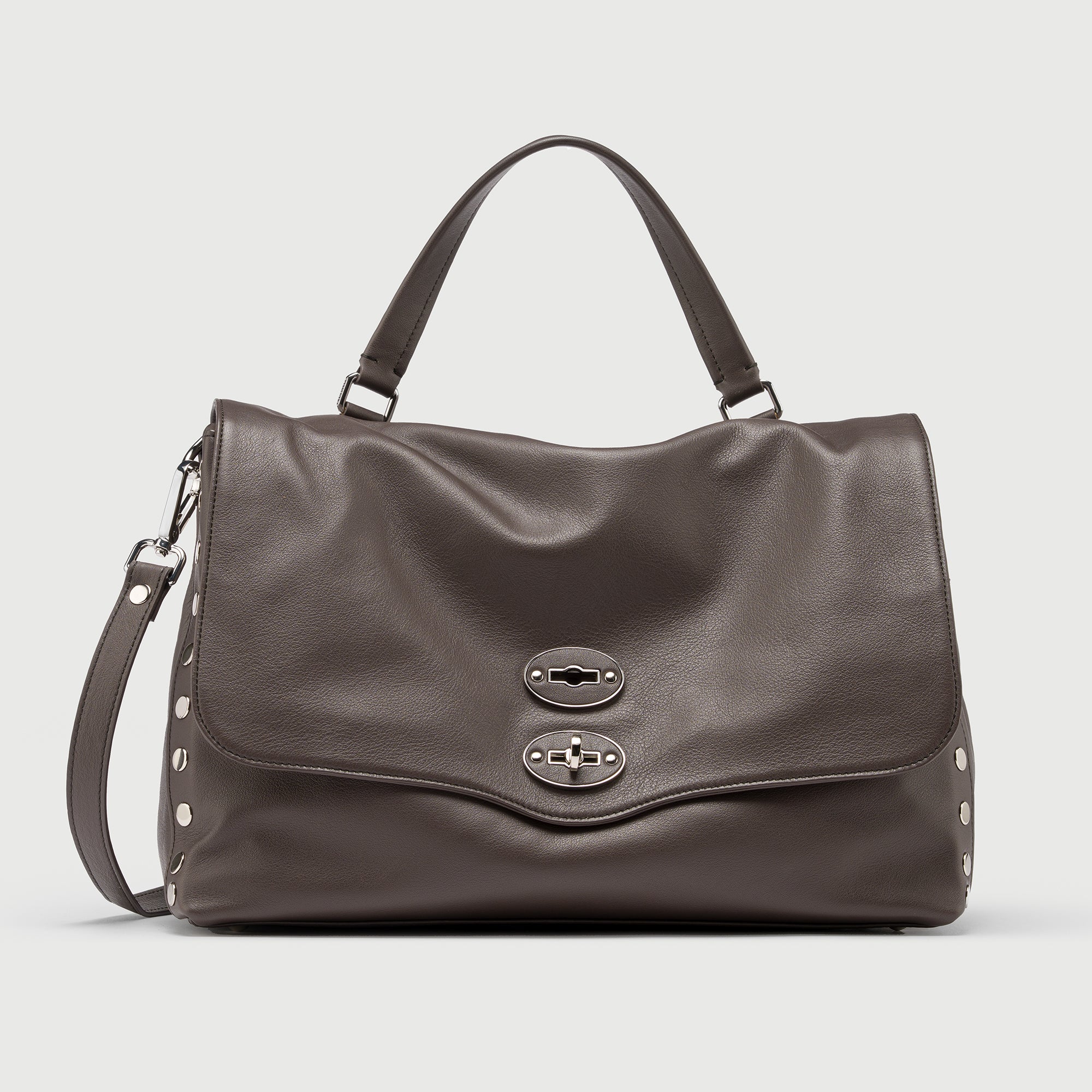 Zanellato Postina® M borsa marrone Marengo pelle liscia
