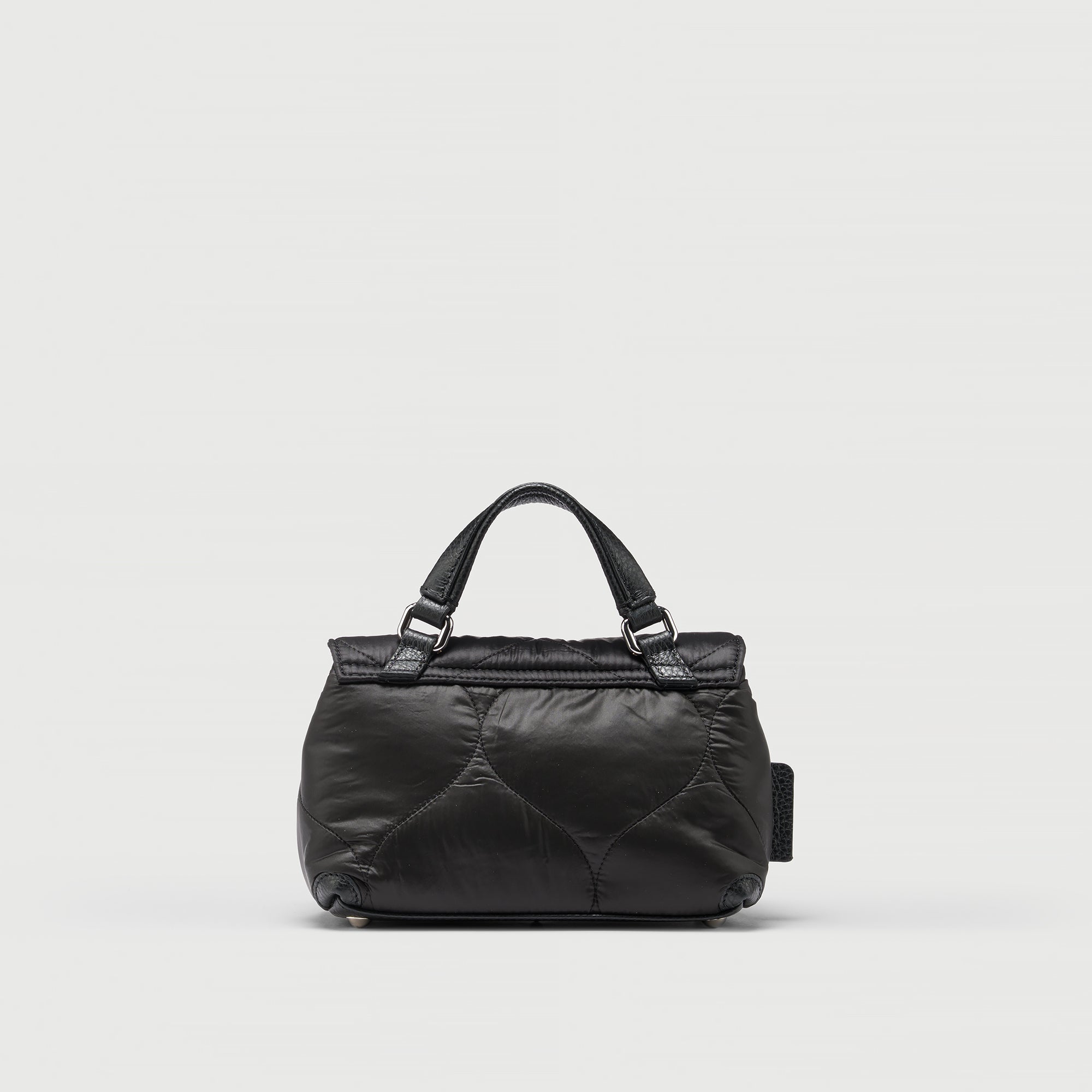 Zanellato Postina® Baby borsa a mano nera in nylon