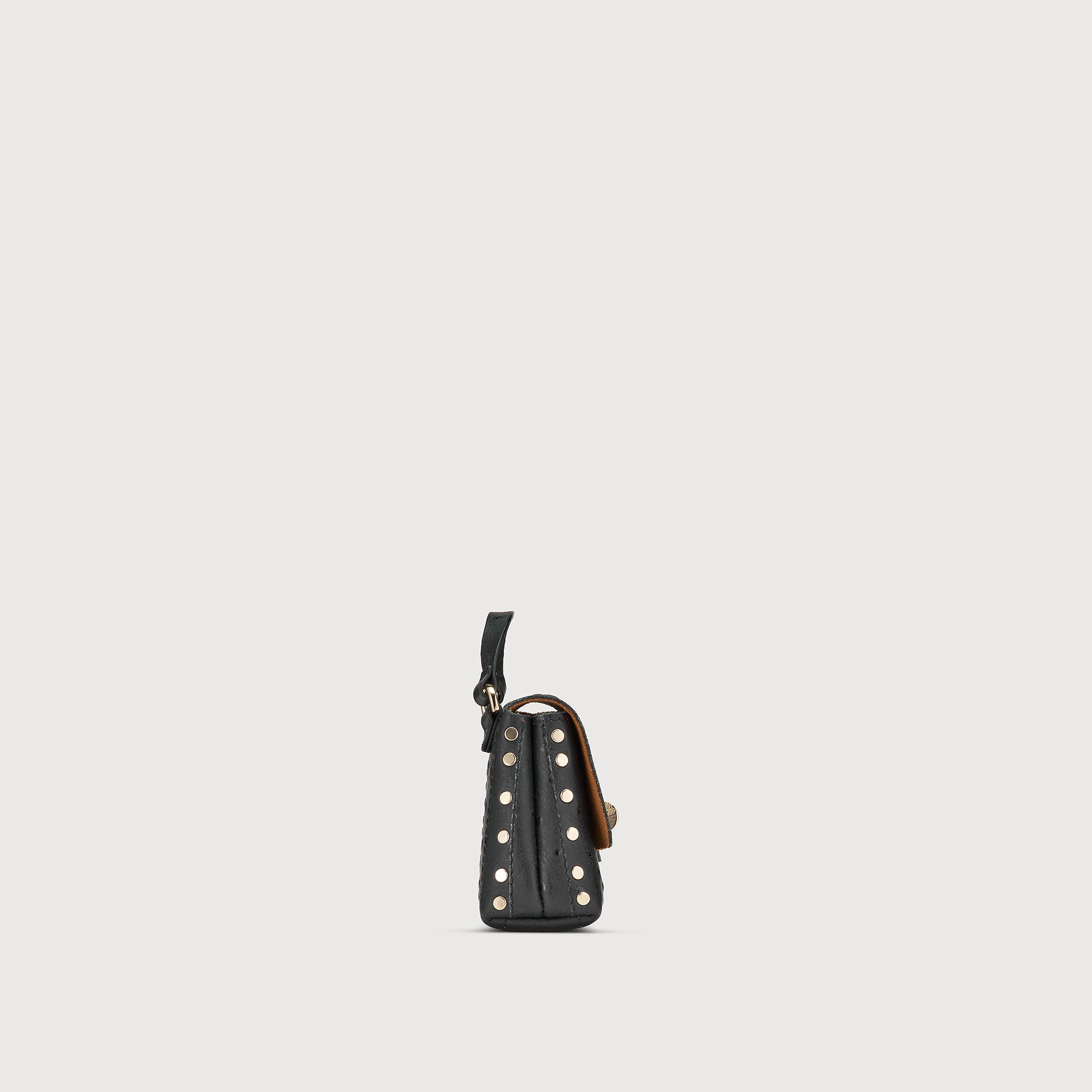 Zanellato Postina® Wallet MINI portafoglio Black Crater in pelle stampata