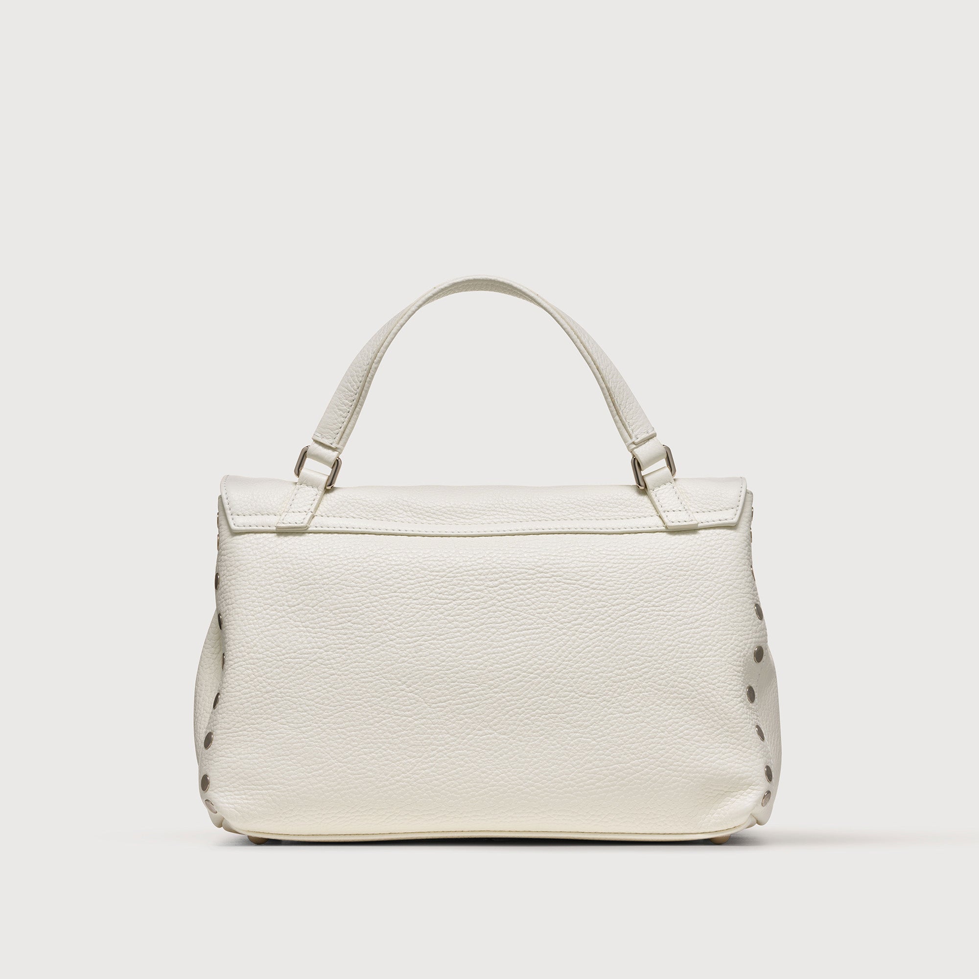 Zanellato Postina® S borsa bianco latte pelle martellata