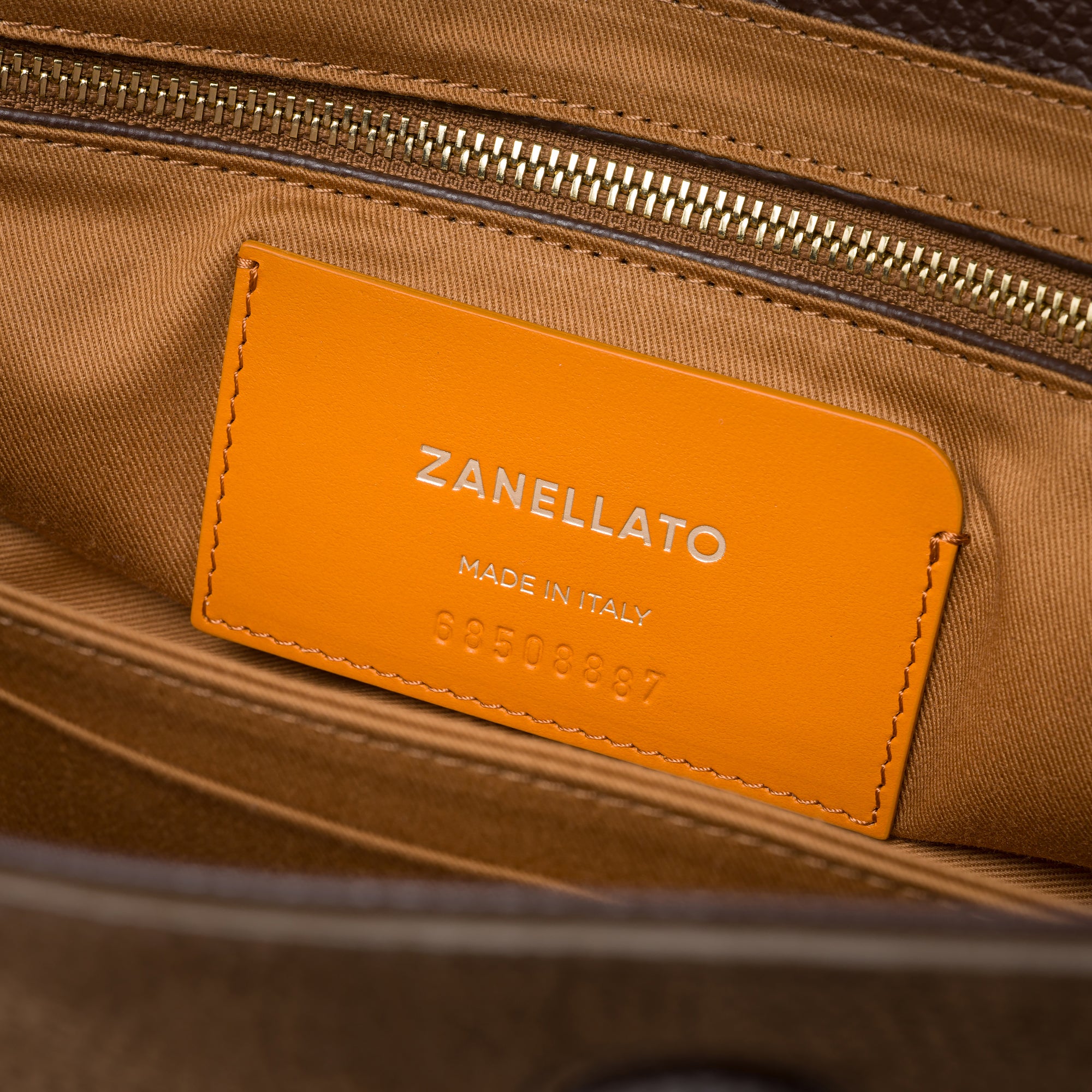 Zanellato Dotta® borsa S marrone in nabuk