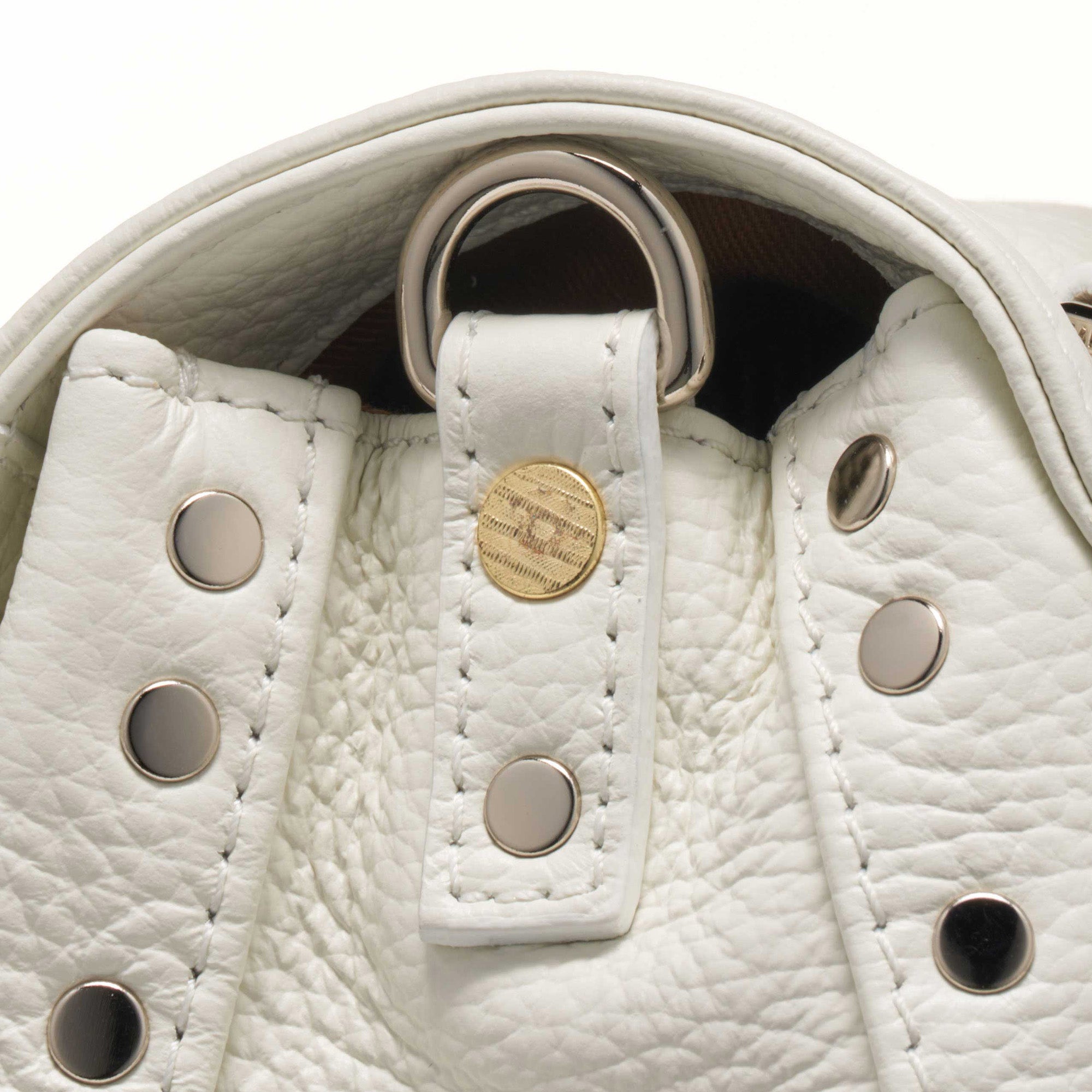 Zanellato Postina® BABY borsa bianca pelle martellata