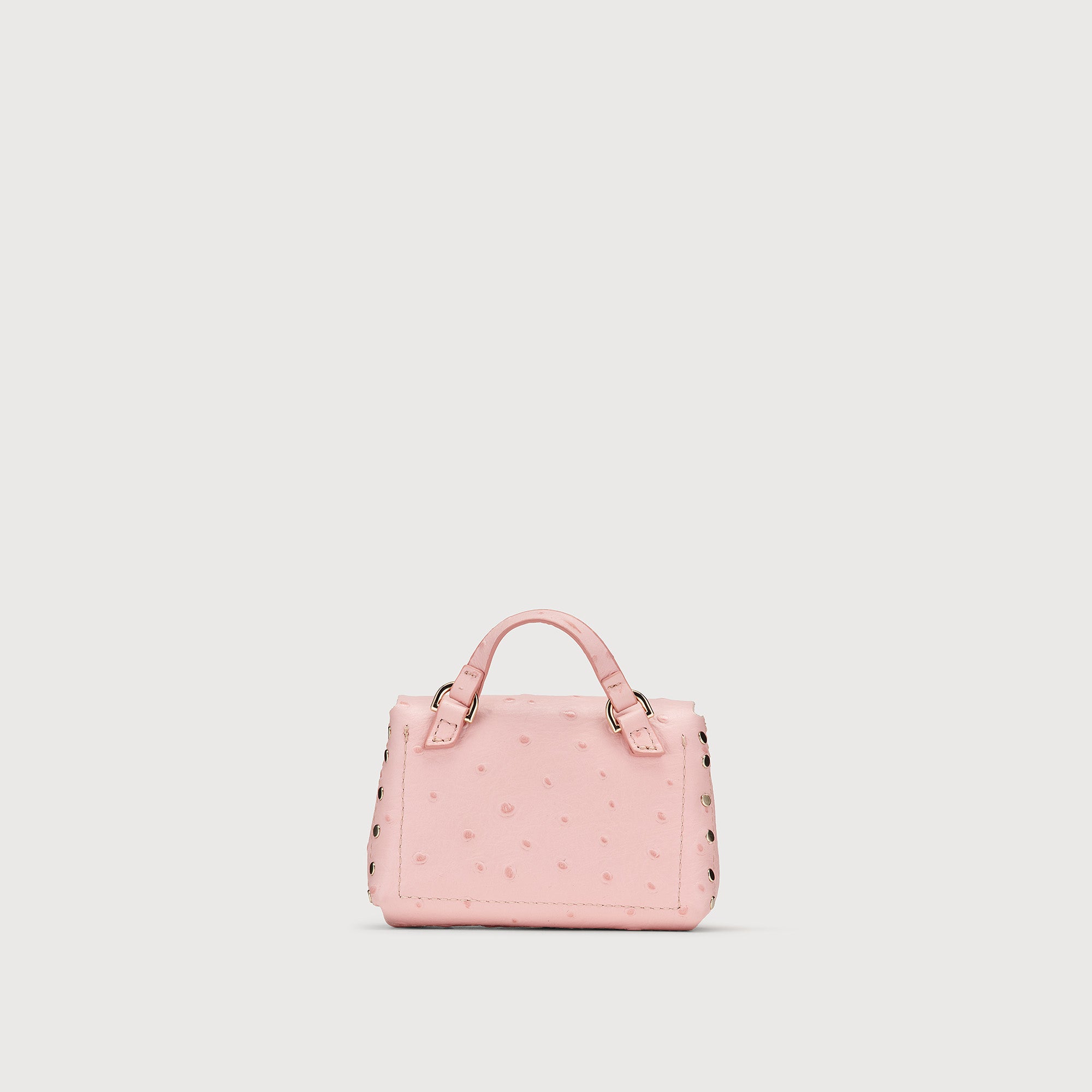 Zanellato Postina® Wallet portafoglio MINI rosa in pelle stampata