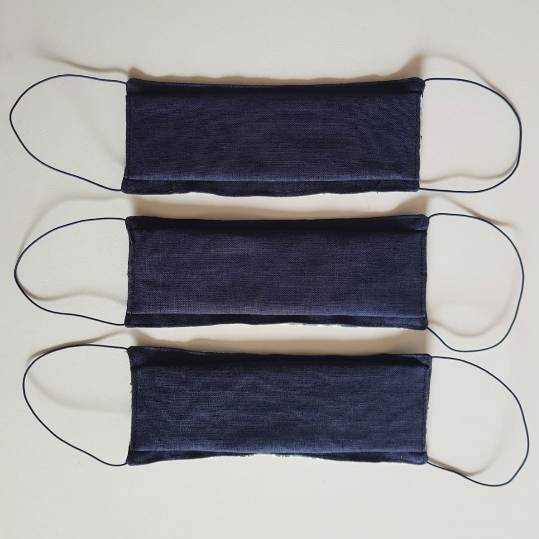 Borseggi Mascherine Mascherina Blu