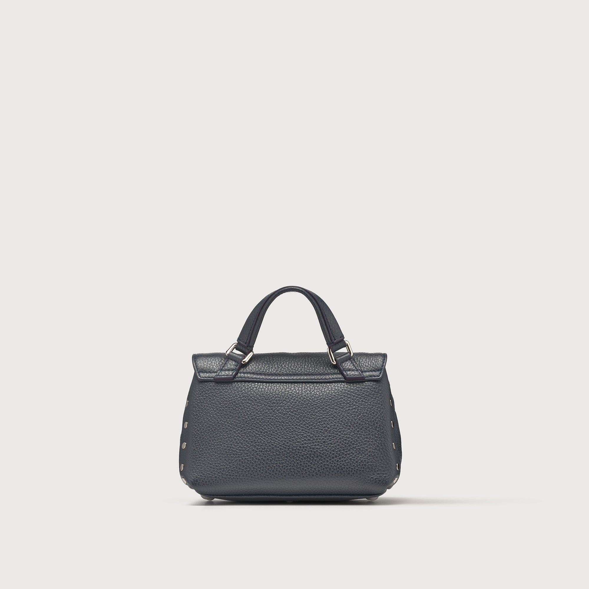 Zanellato Postina® BABY borsa Dark Navy in pelle martellata