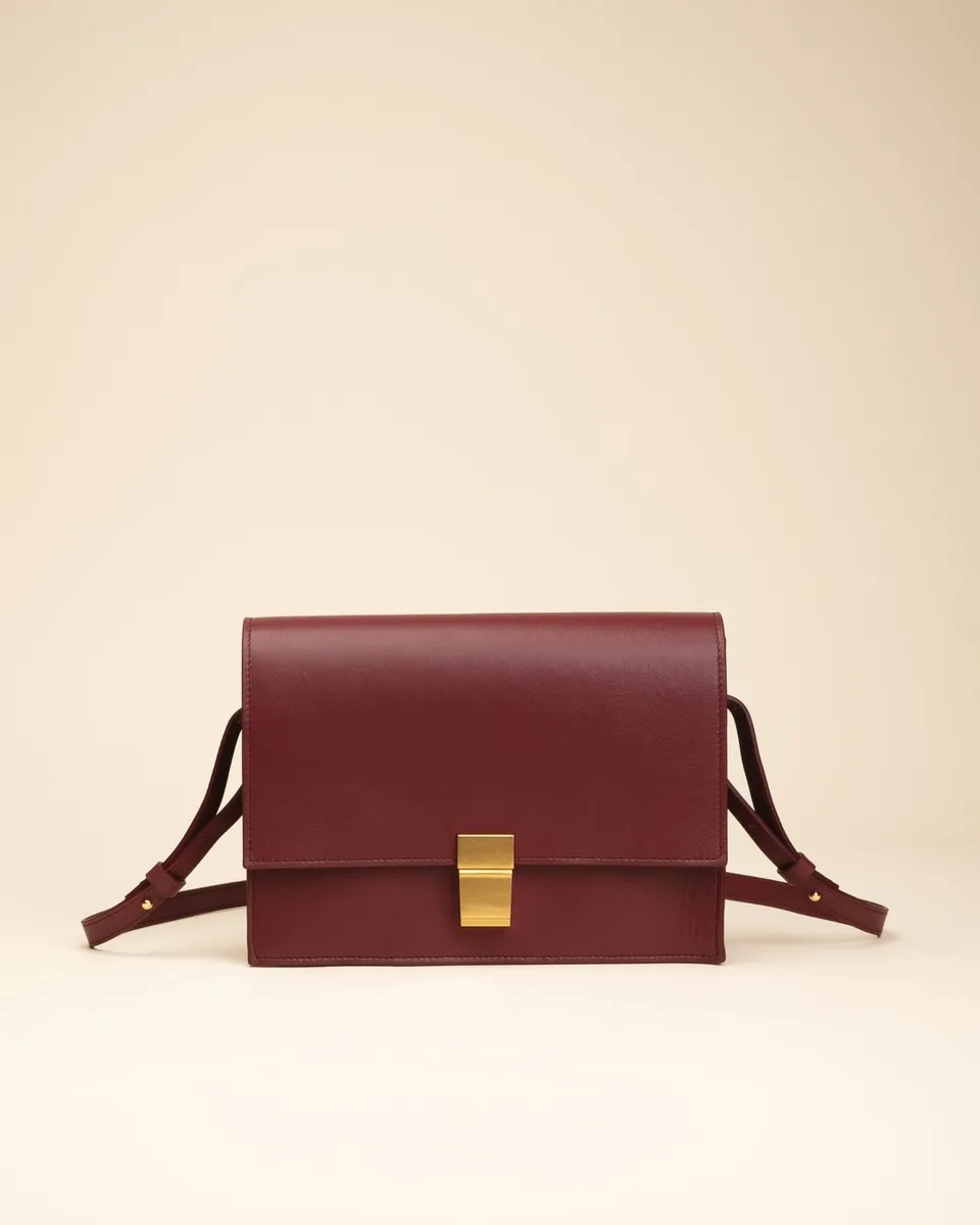 Marks&Angels Vale Cremisi borsa a tracolla rigida