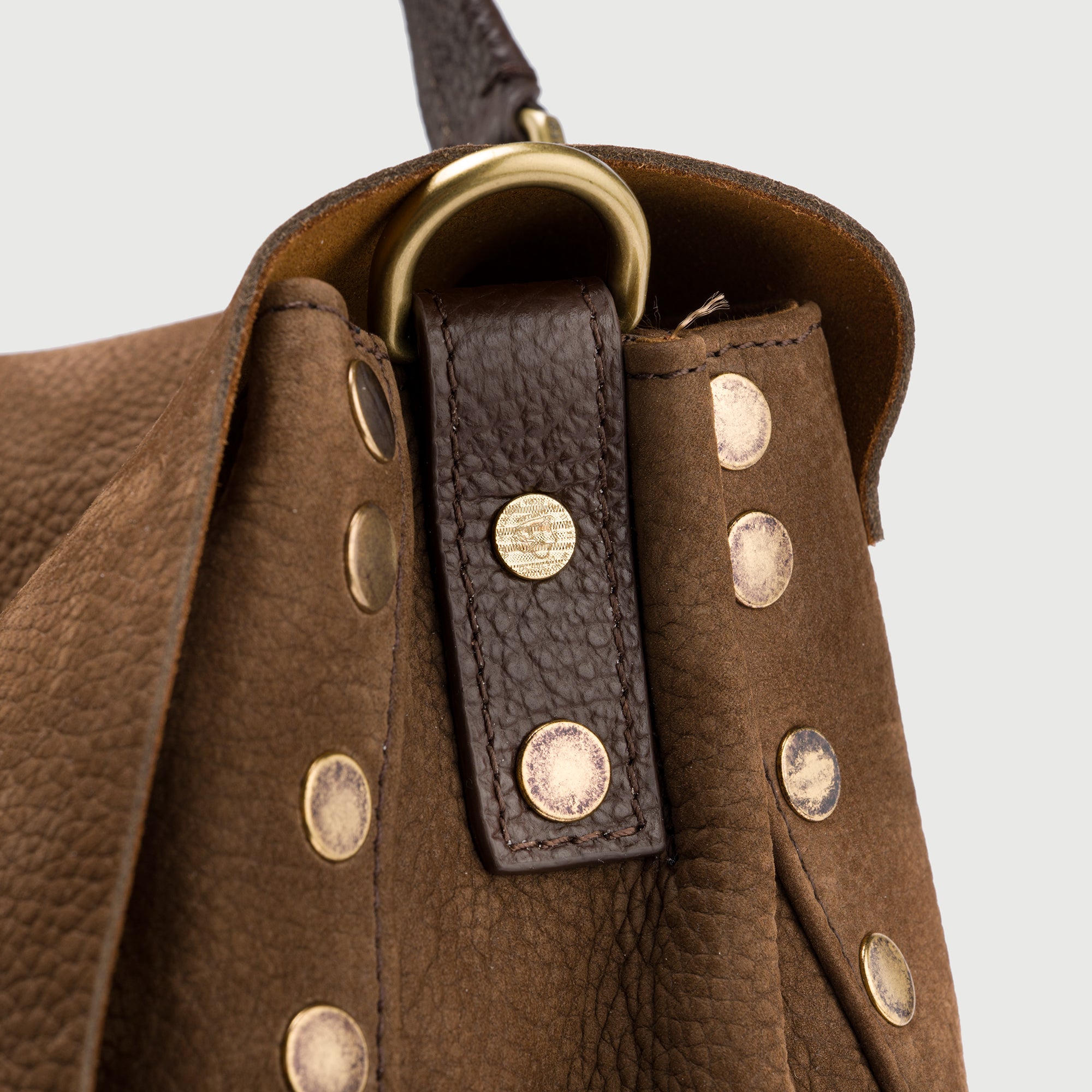 Zanellato Postina® borsa M marrone in nabuk
