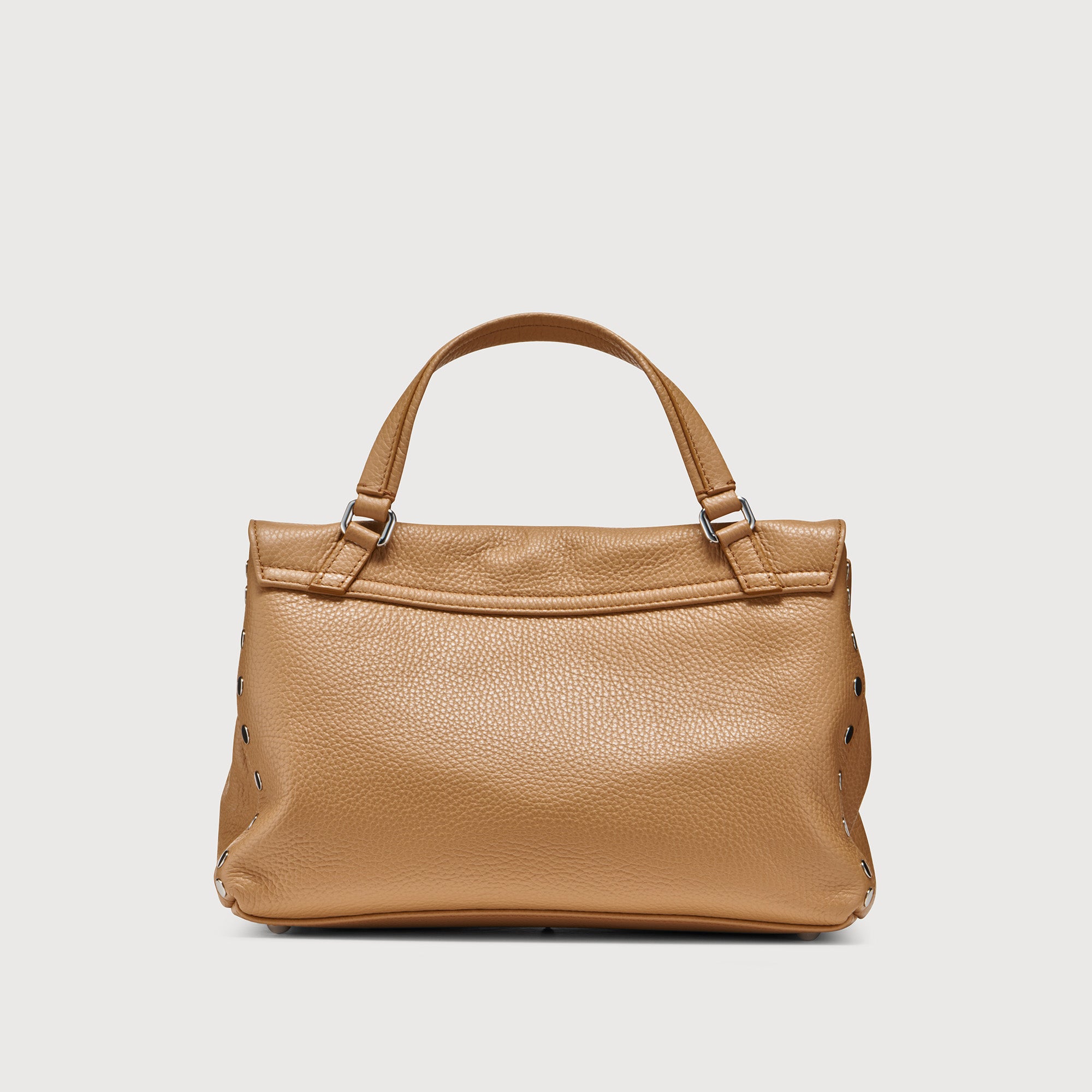 Zanellato Postina® S borsa marrone Cantucci pelle martellata