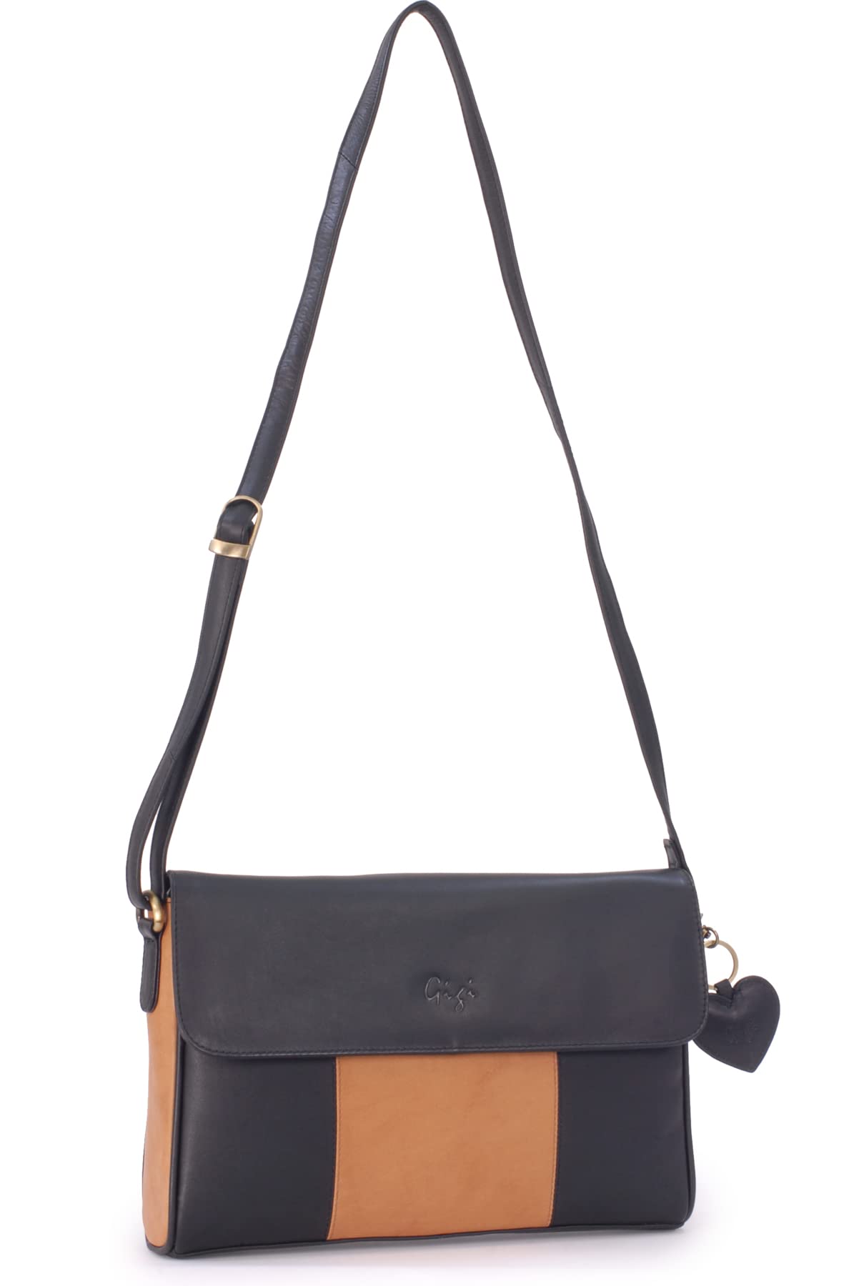 Gigi Othello Collection 6816 borsa a tracolla miele in pelle