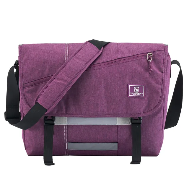 OIWAS Messenger Bags Borsa messenger laptop 15,6 pollici viola