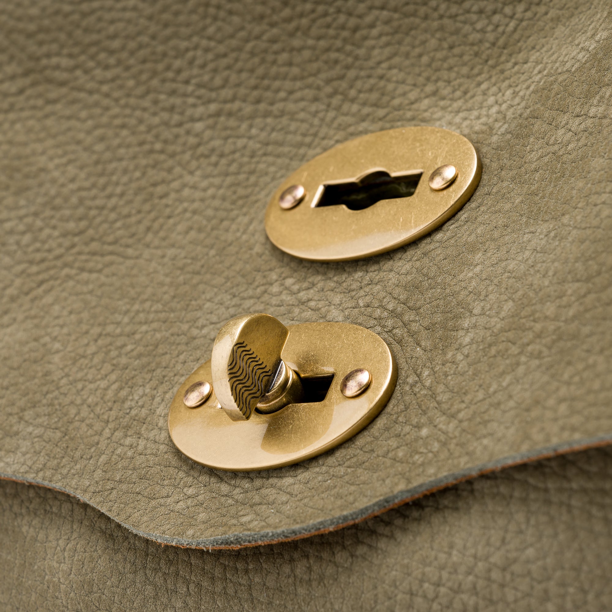 Zanellato Postina® M borsa verde Altopiano di Asiago in nabuk
