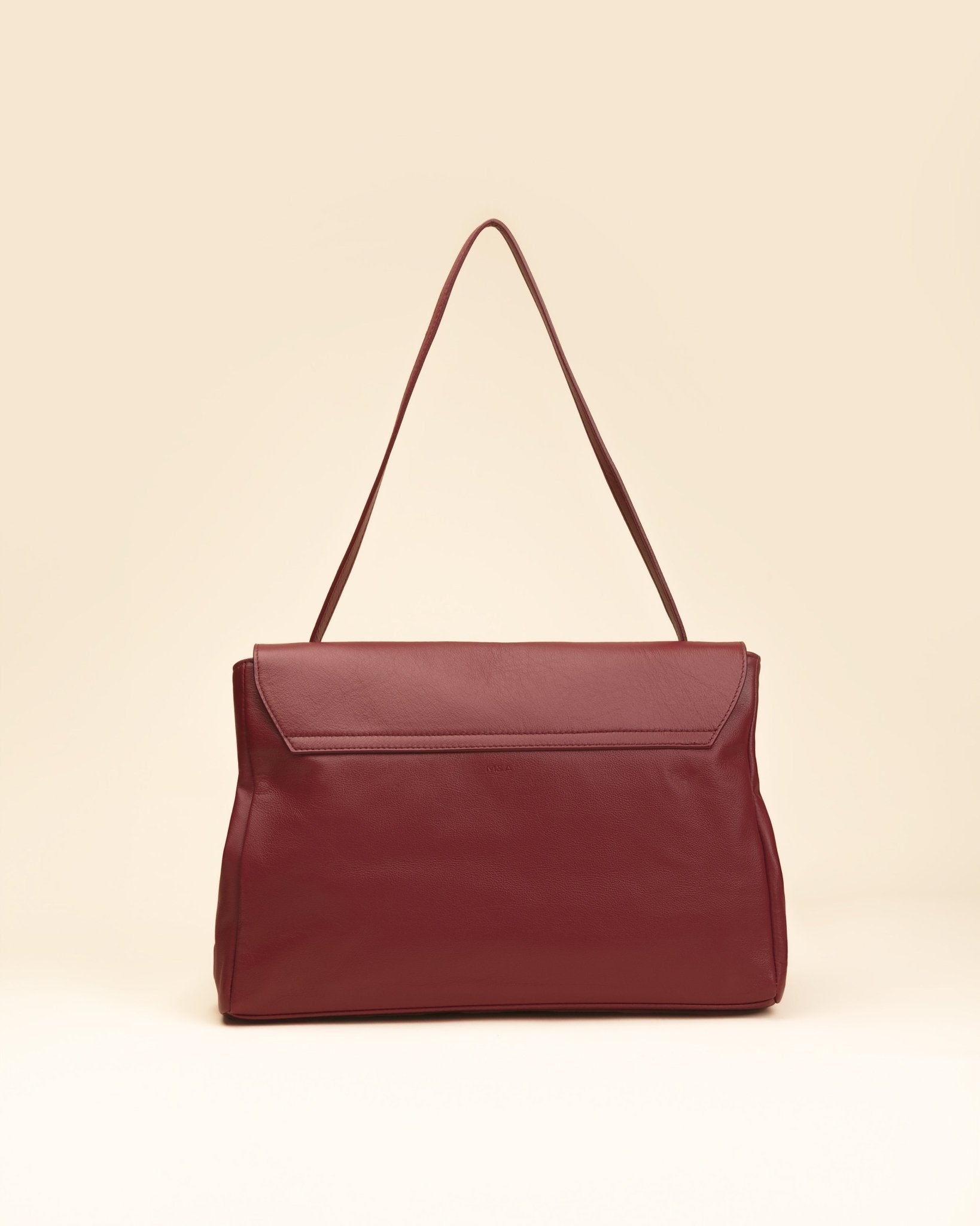 Marks&Angels Borse a Spalla Niki borsa cremisi in pelle