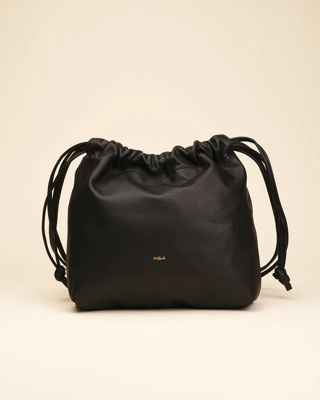 Marks&Angels Borse a Spalla Mini Sabri Nero borsa a spalla in pelle