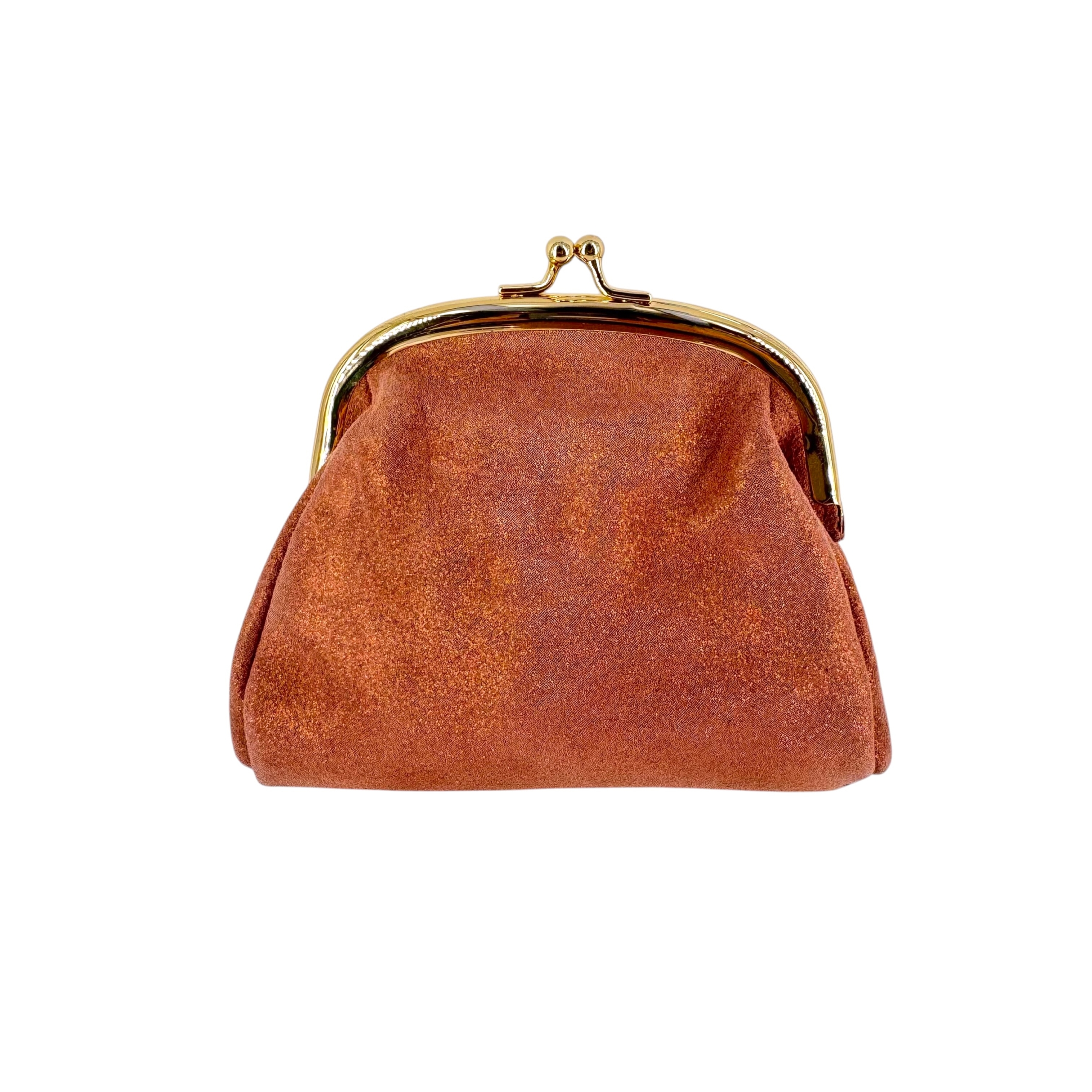 Crazy Lou Porte monnaie / porte cartes Grand porte monnaie en cuir daim pailleté 6784 portafoglio glitter